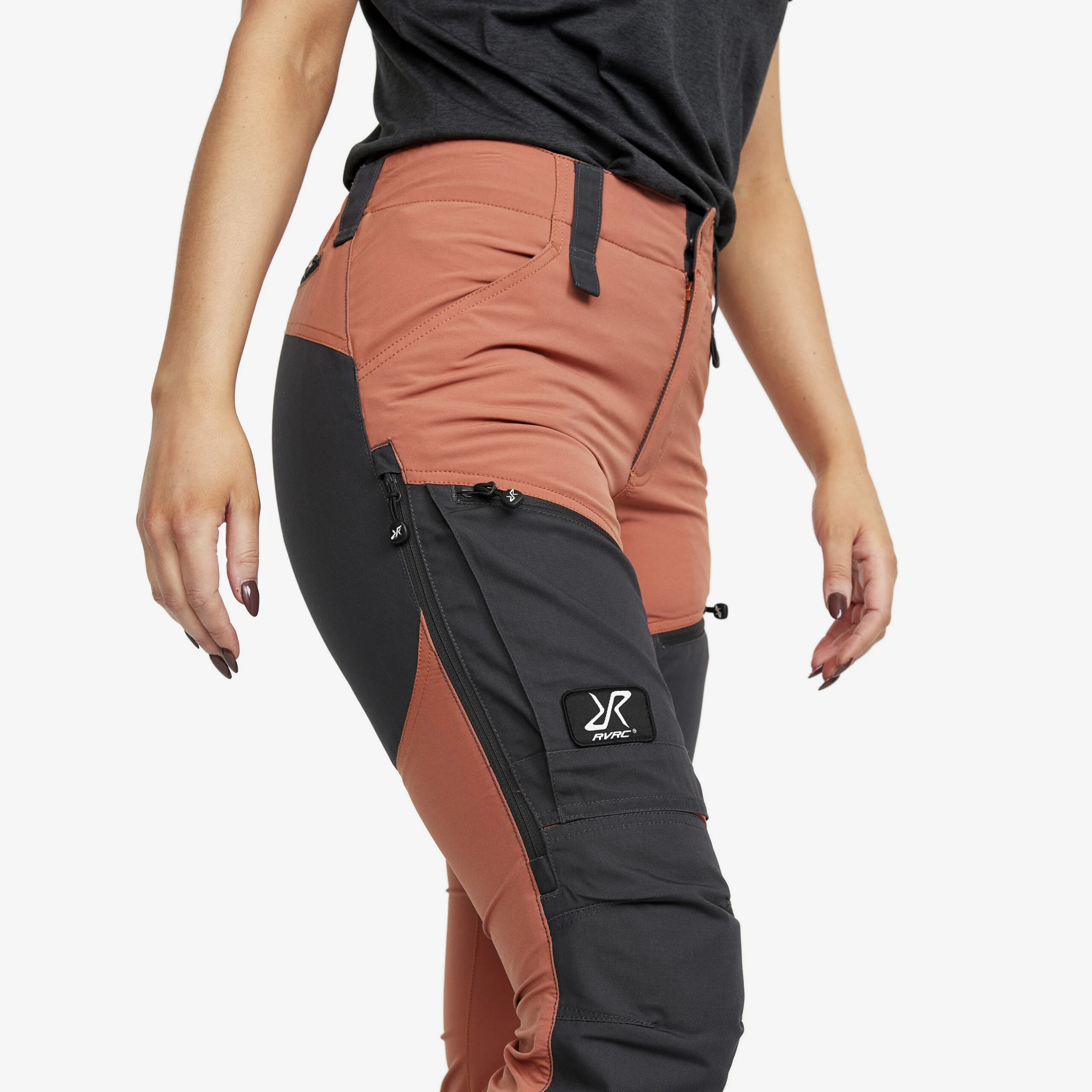 RVRC GP Pro Trousers Women Copper Brown - Image 5