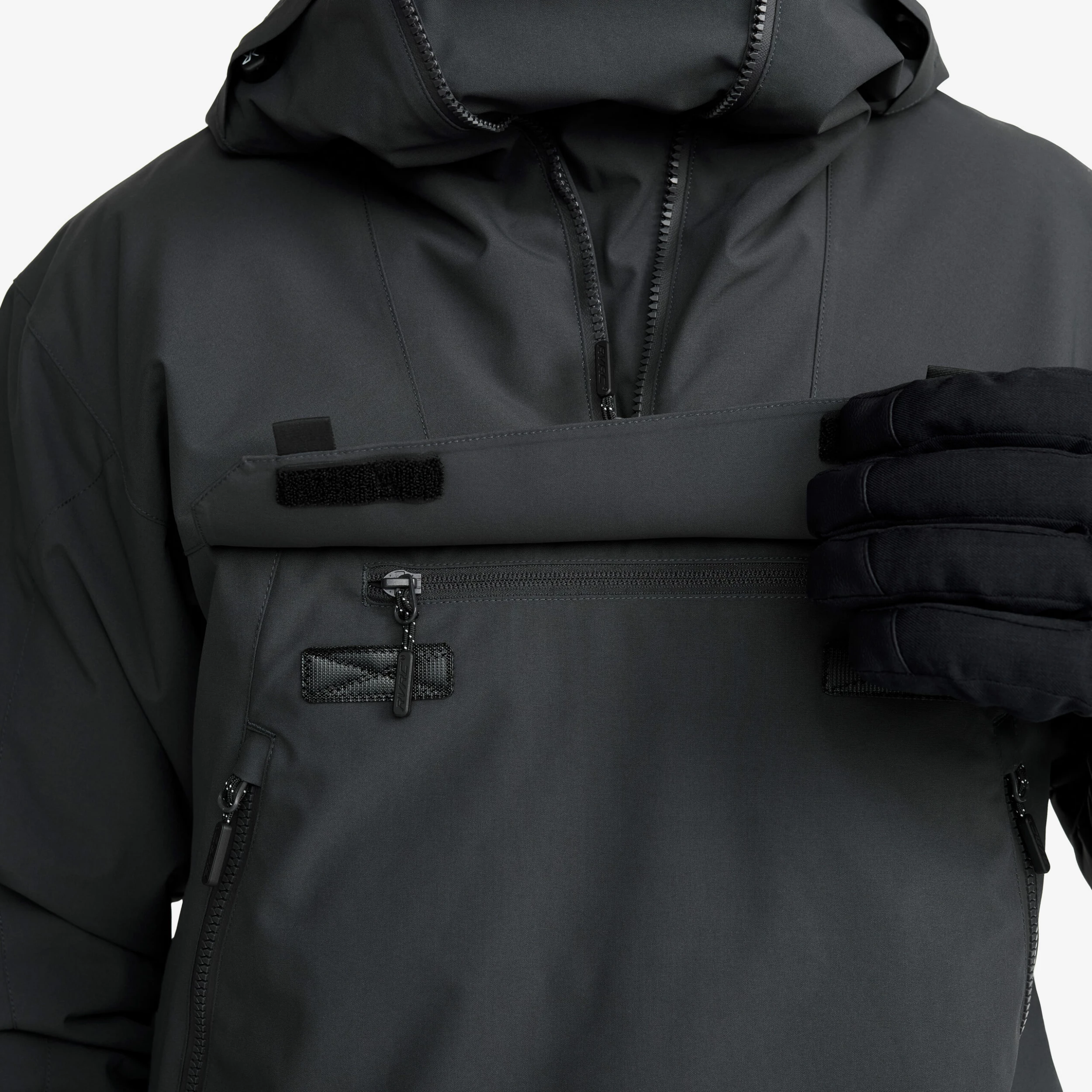 Halo 2L Insulated Ski Anorak Men Anthracite - Image 4