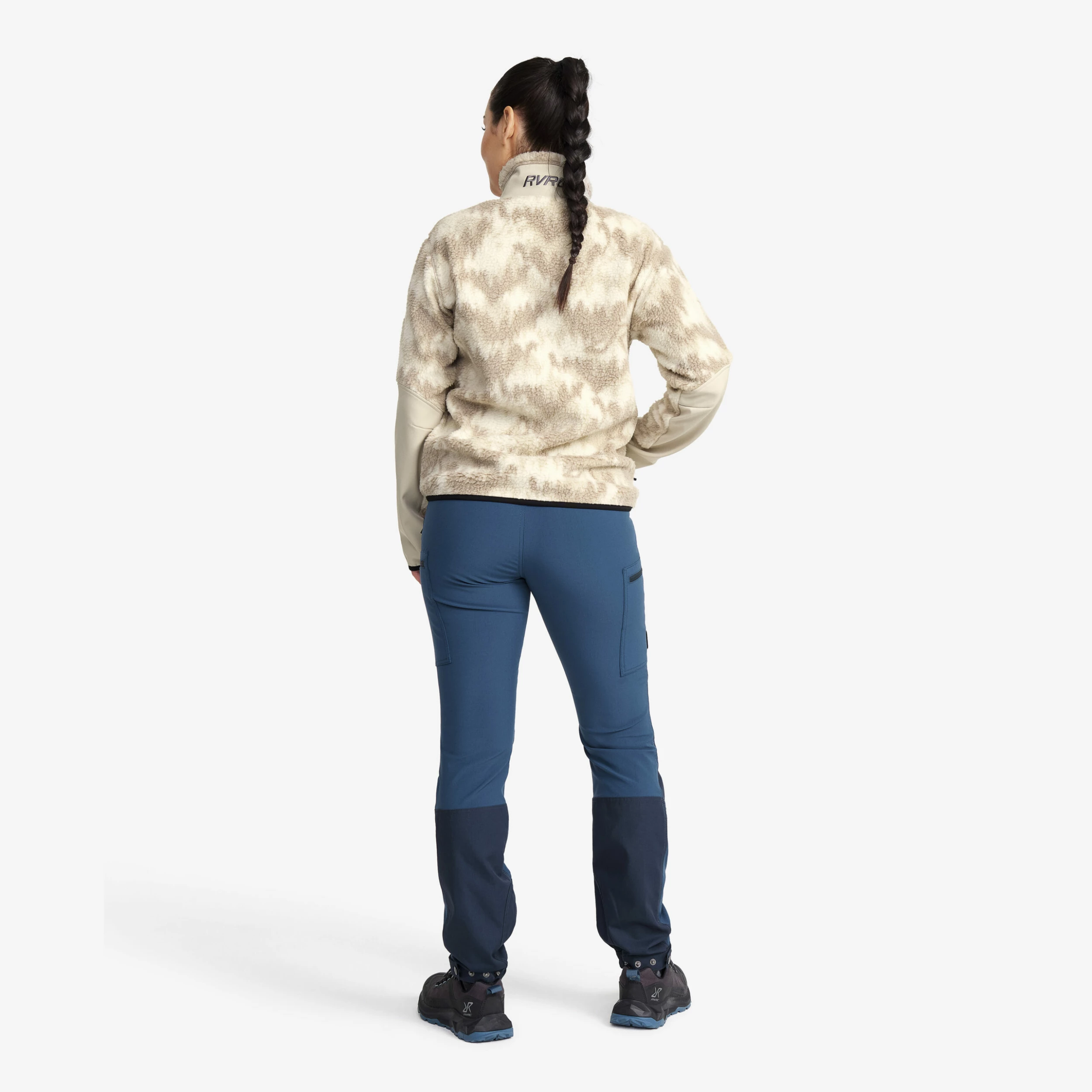 Nordwand Highwaist Stretch Trousers Women Moonlit Ocean - Image 3