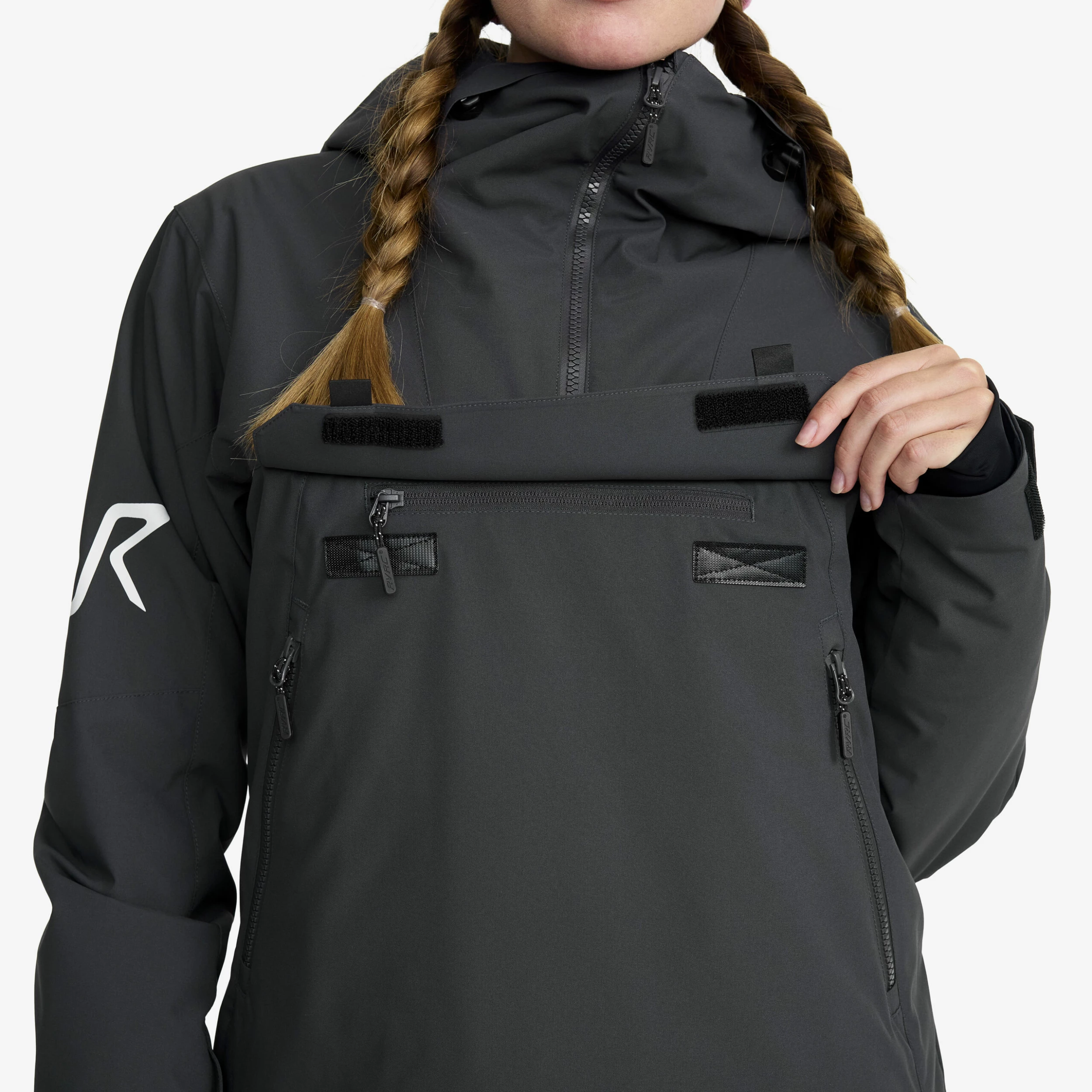 Halo 2L Insulated Ski Anorak Women Anthracite - Image 4