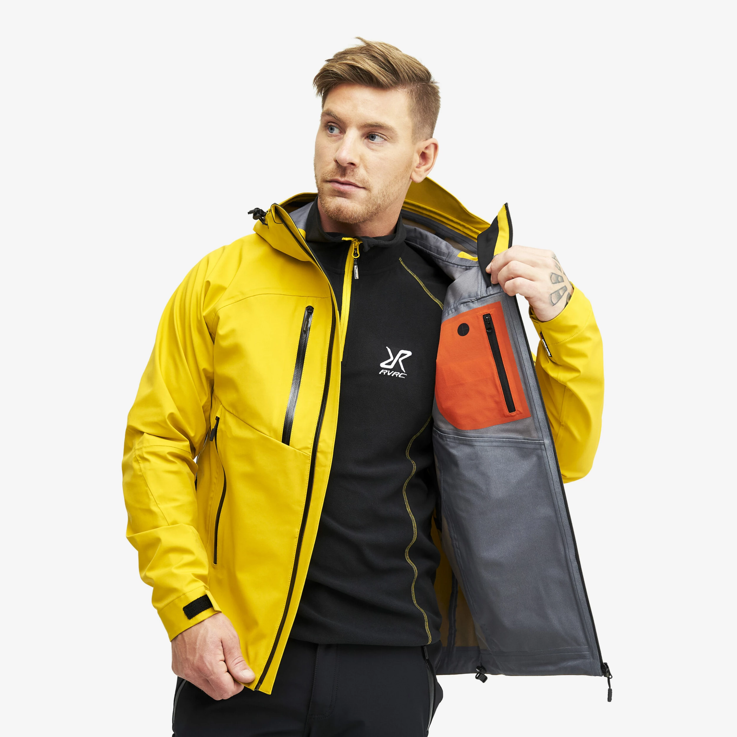 Cyclone Rescue Jacket 2.0 Men Lemon Curry - Image 7