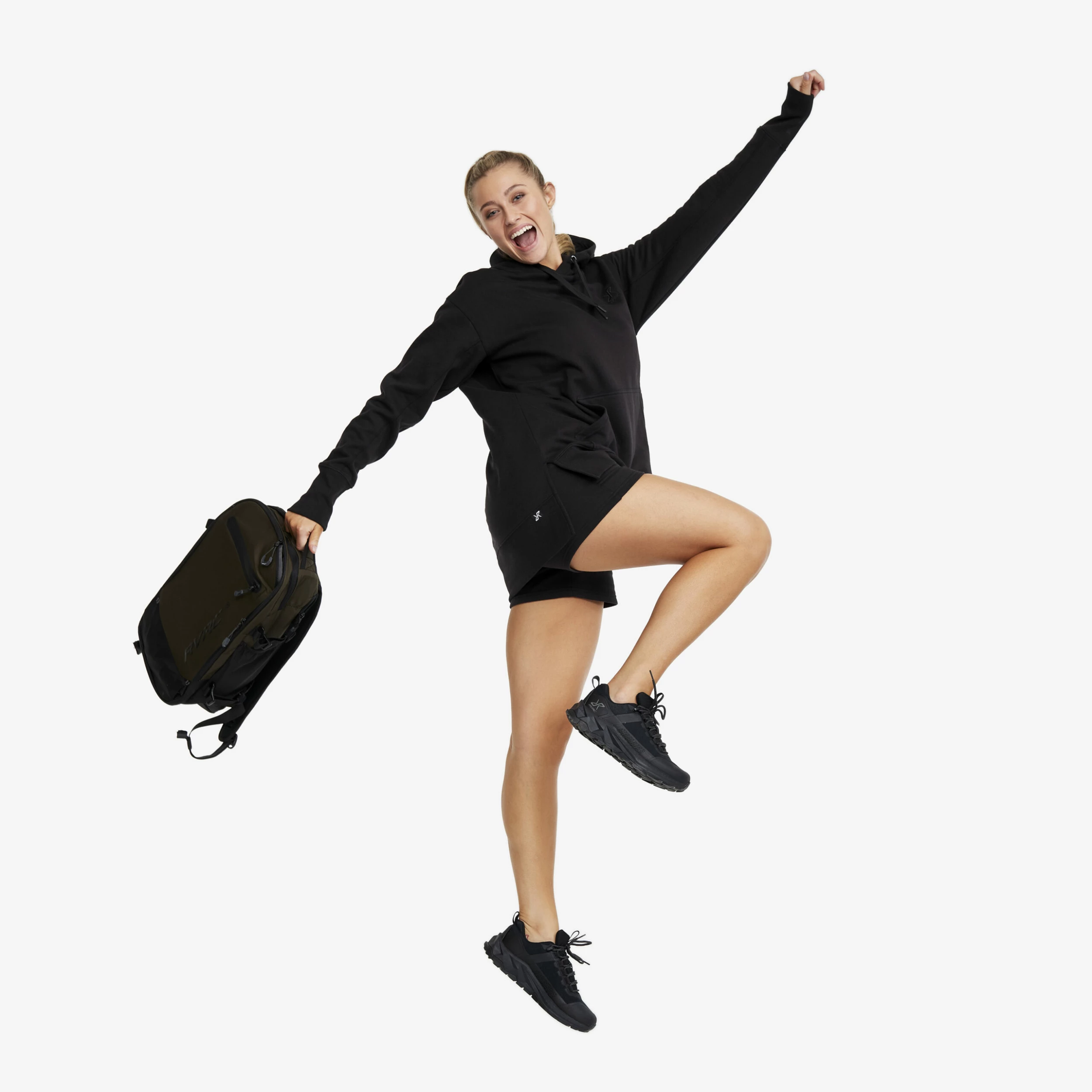 Lounge Hoodie Women Black - Image 6