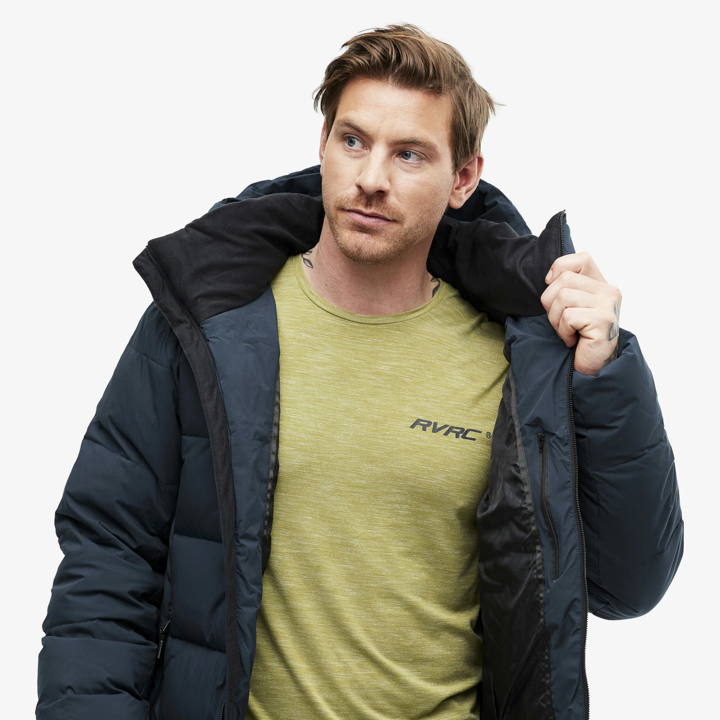Igloo Jacket Men Navy - Image 8