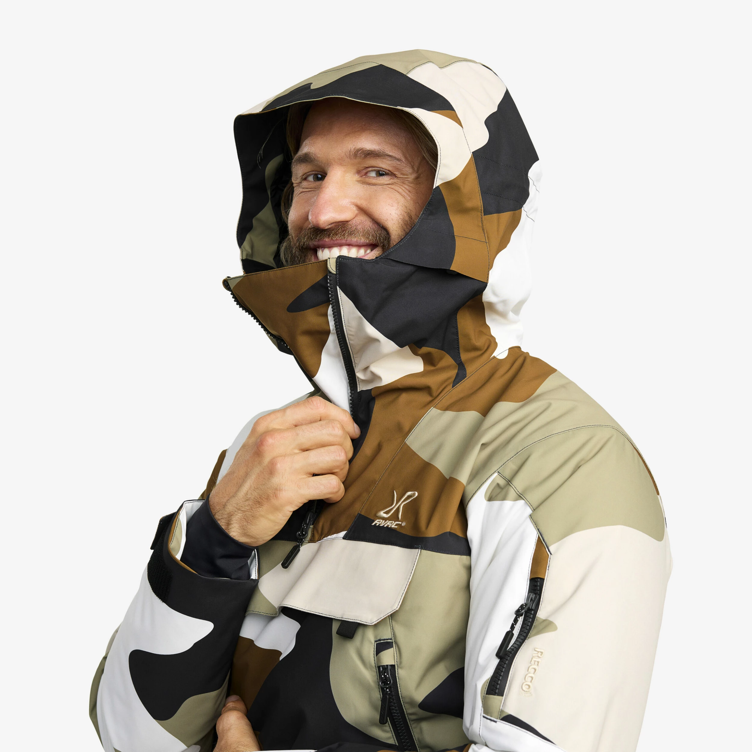 Halo 2L Insulated Ski Anorak Men Anthracite/Rubber - Image 8