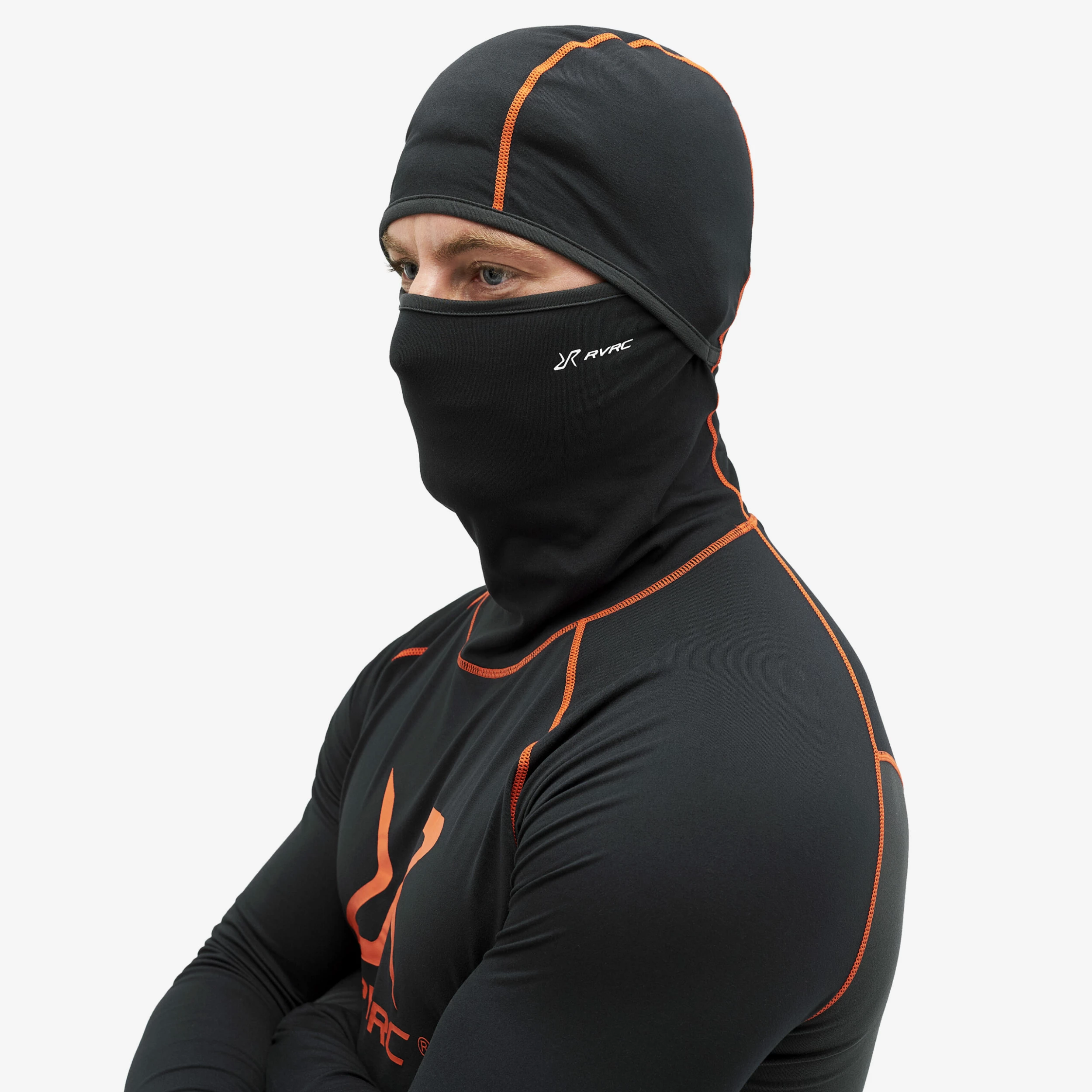 Sneaky Balaclava Base Layer Set Men Black/Flame - Image 3
