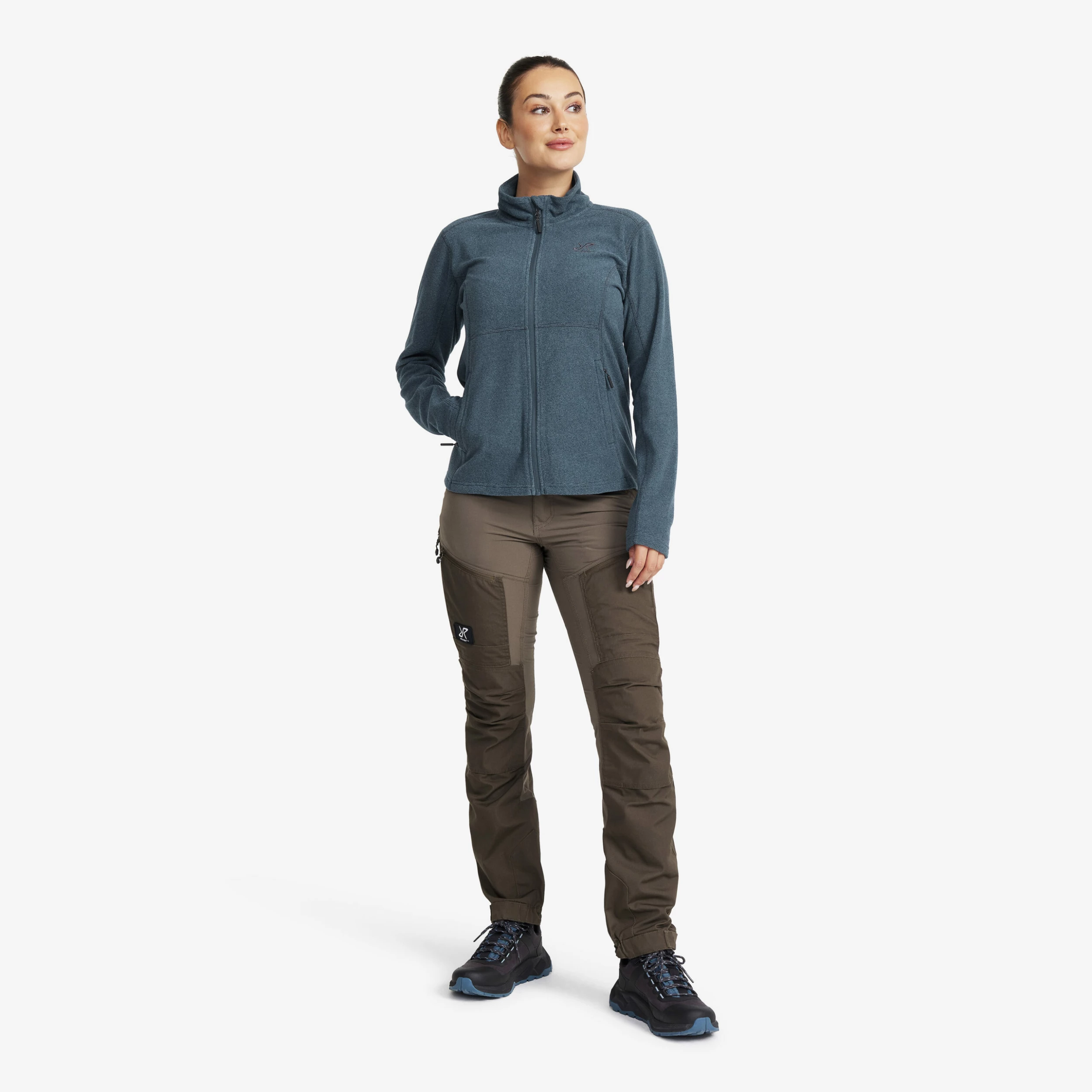 Essential Full-zip Fleece Women Moonlit Ocean - Image 2
