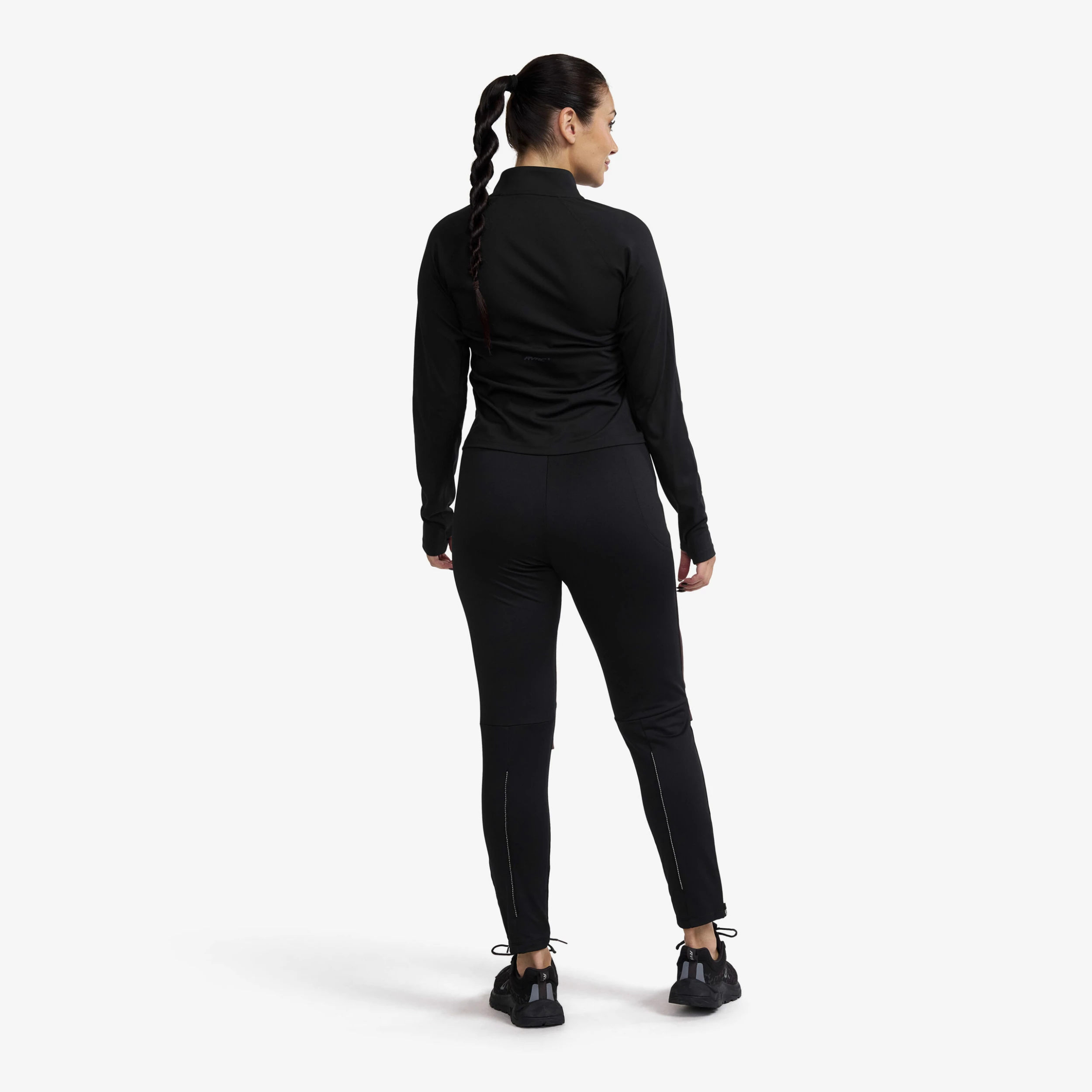 Prep Half-zip Top Women Black - Image 3