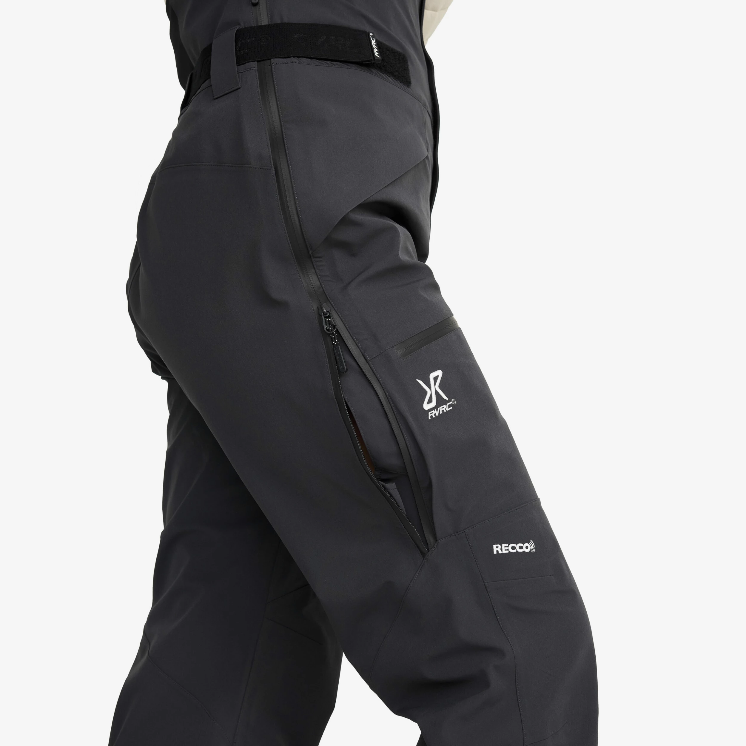 Atlas 3L Ski Bib Trousers Women Anthracite - Image 4