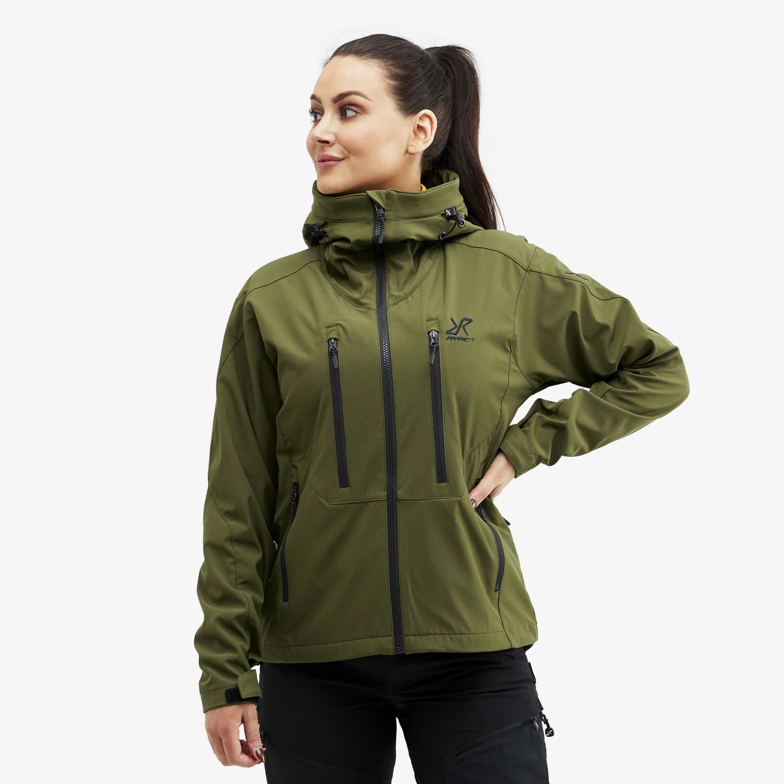 Trail Jacket Women Dark Olive