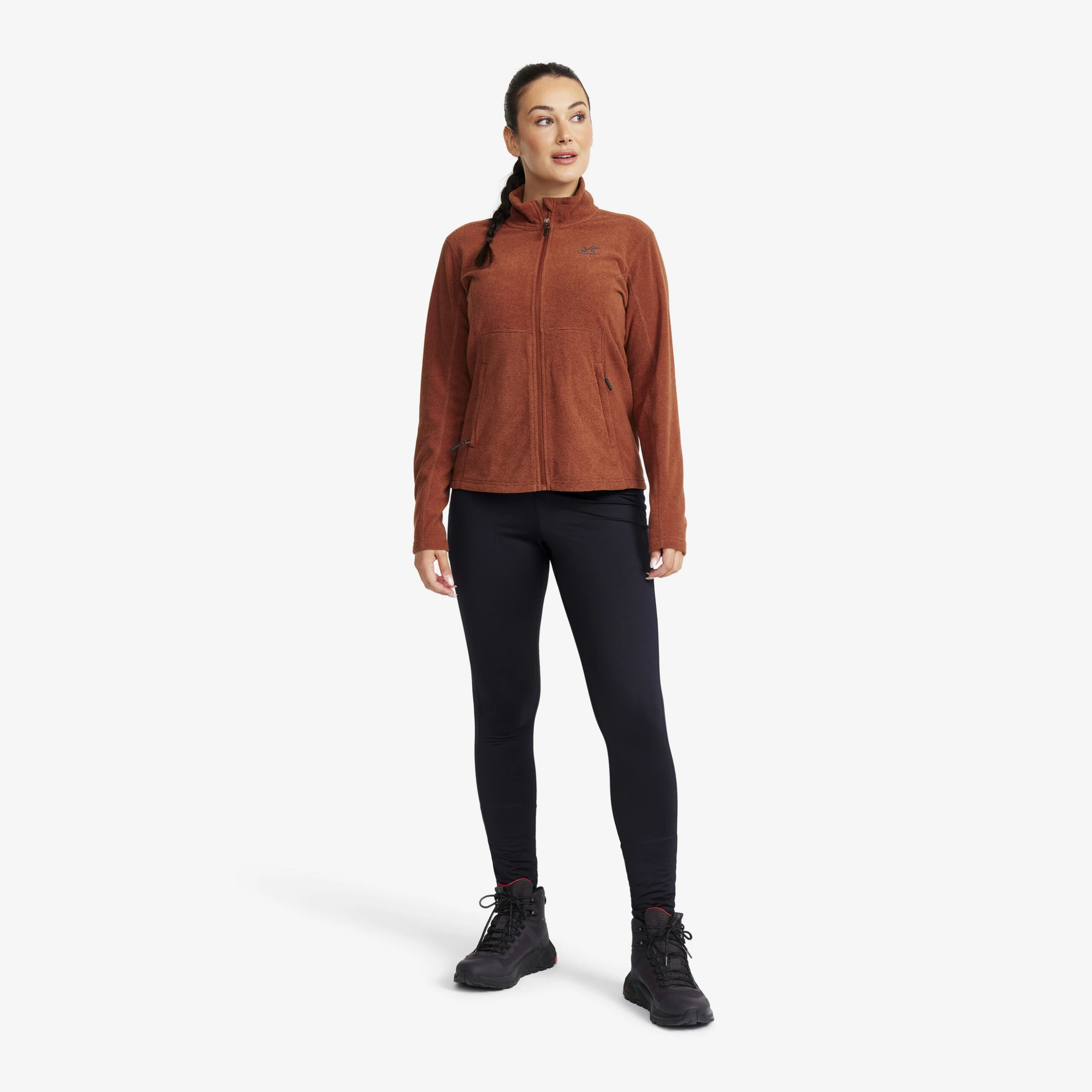 Essential Full-zip Fleece Women Smoked Paprika - Image 2