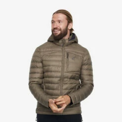 Helium Down Jacket Men Major Brown