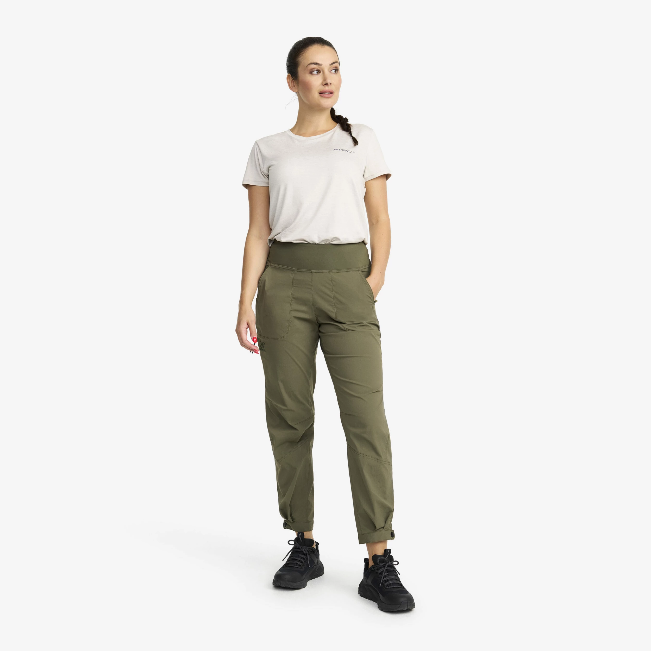 Breezy Outdoor Trousers Women Grape Leaf - Image 2