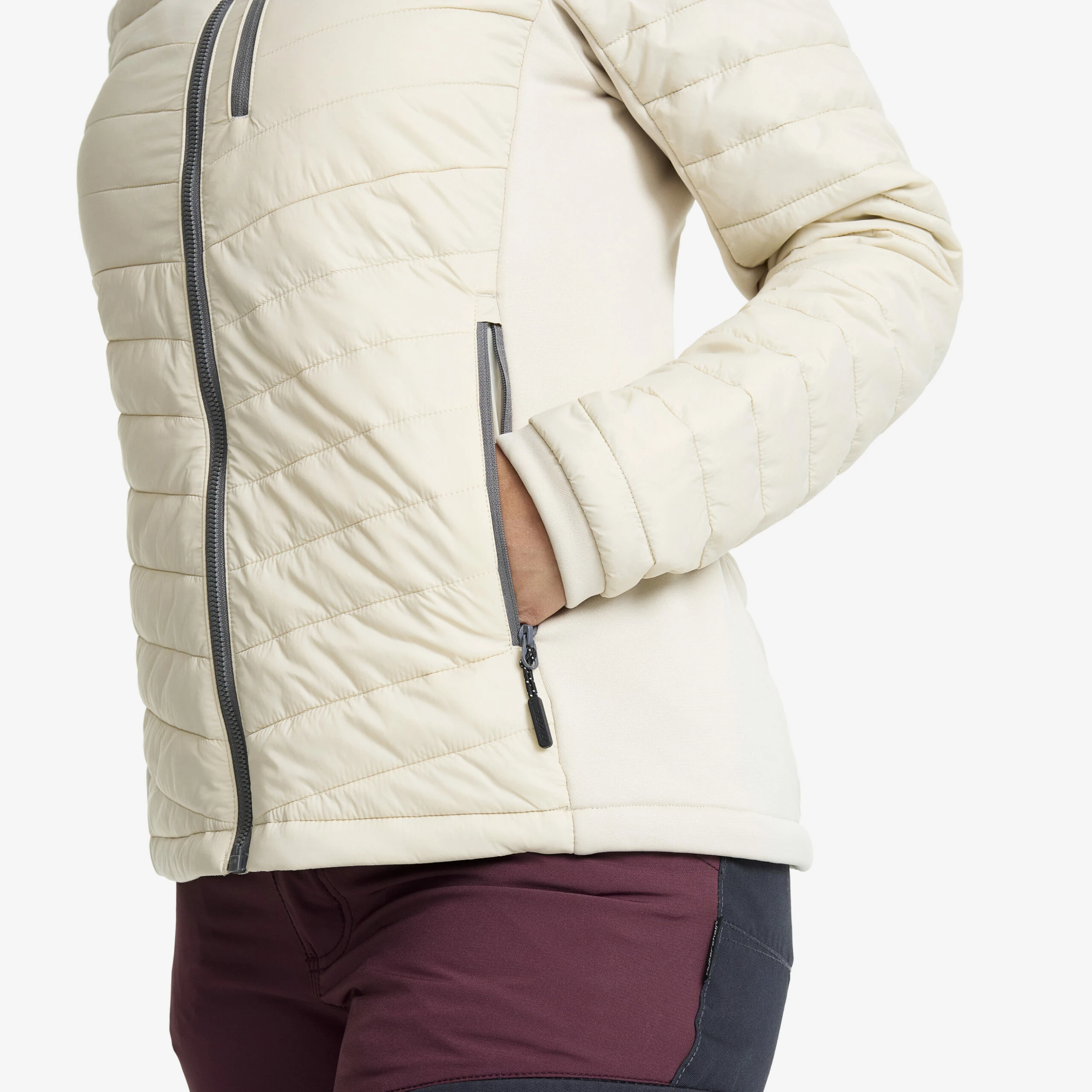 Radical Insulate Jacket Women Oatmeal - Image 5