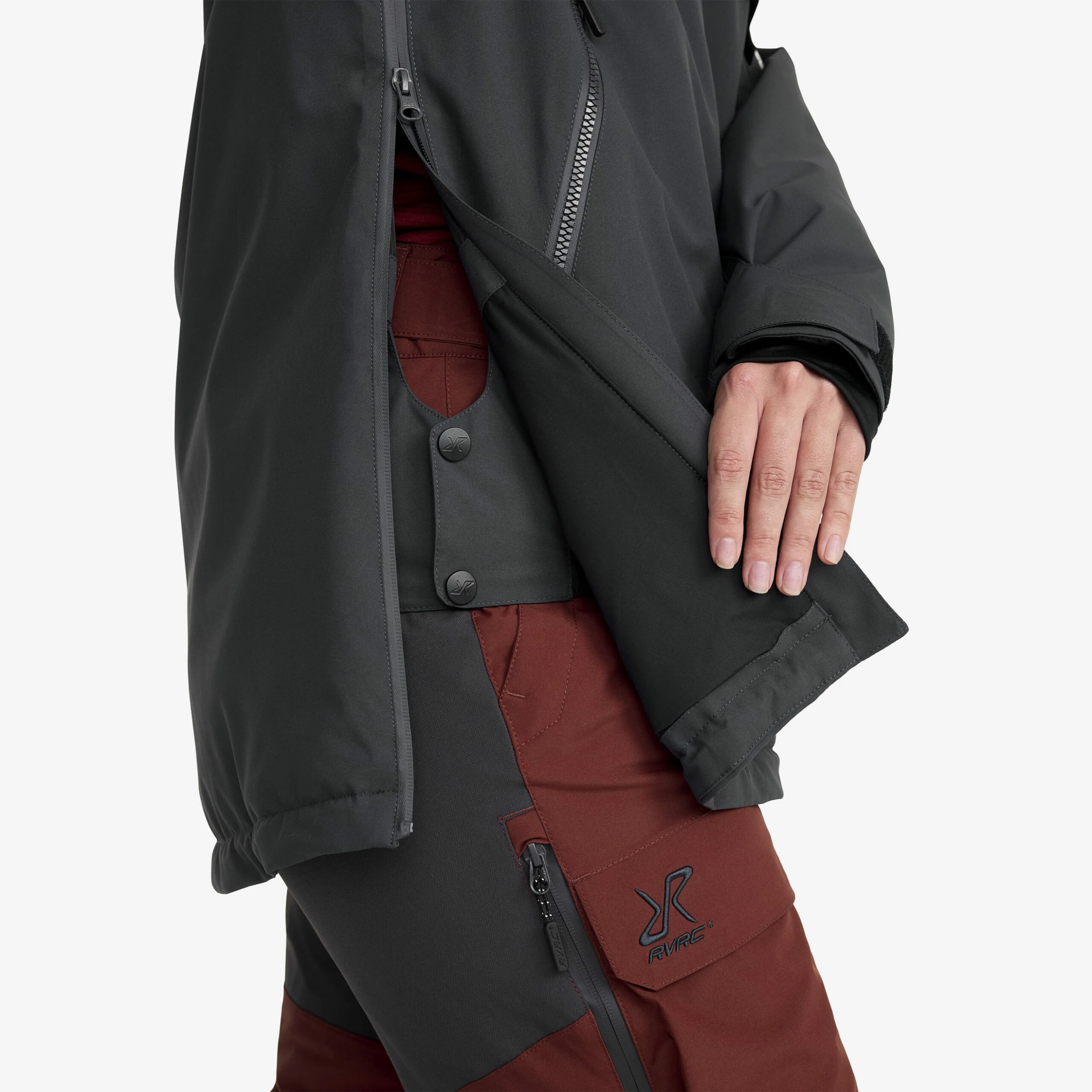 Halo 2L Insulated Ski Anorak Women Anthracite - Image 5