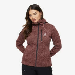 Fusion Hoodie Women Dark Vintage Rose