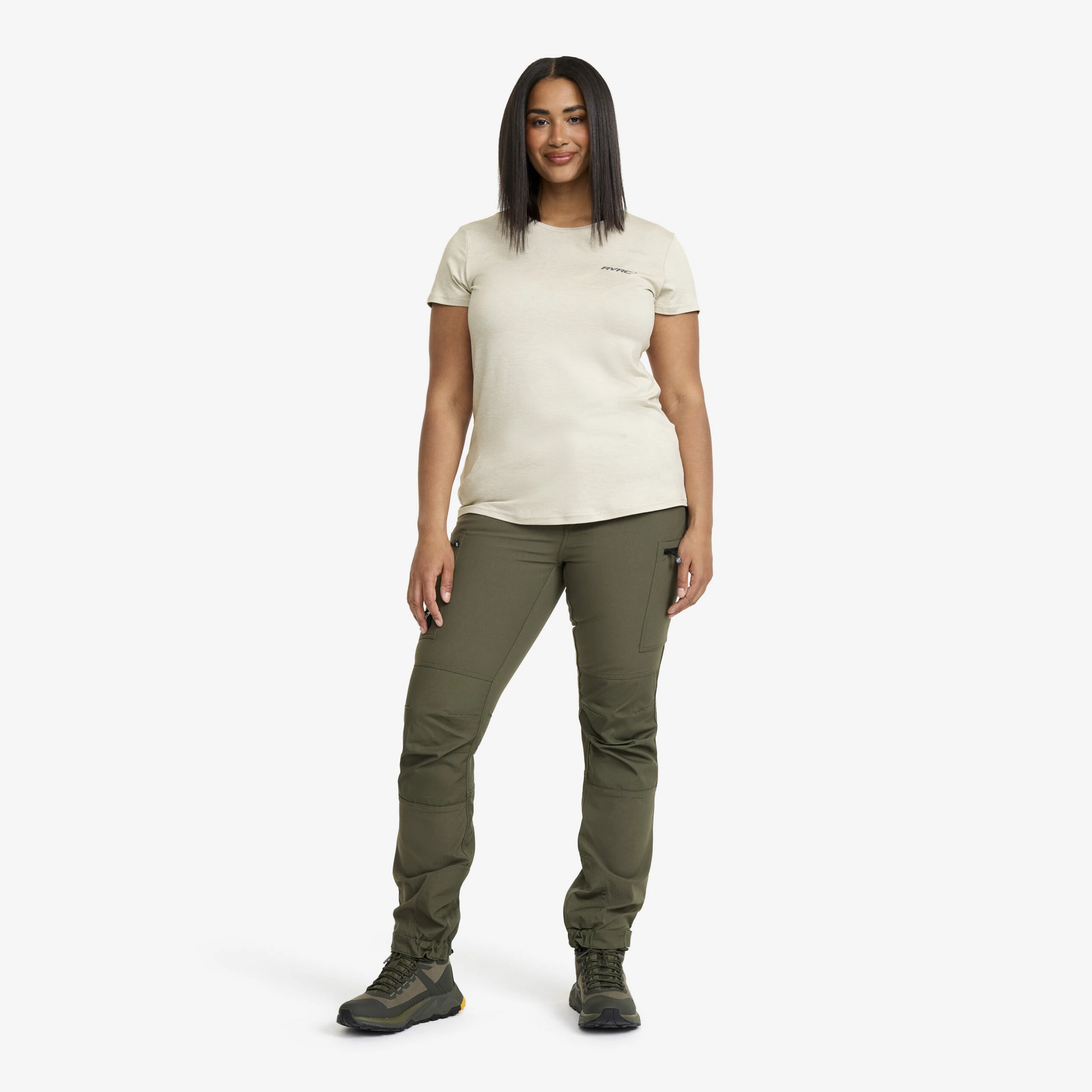 Vagabond Tee Women Tofu Melange - Image 2