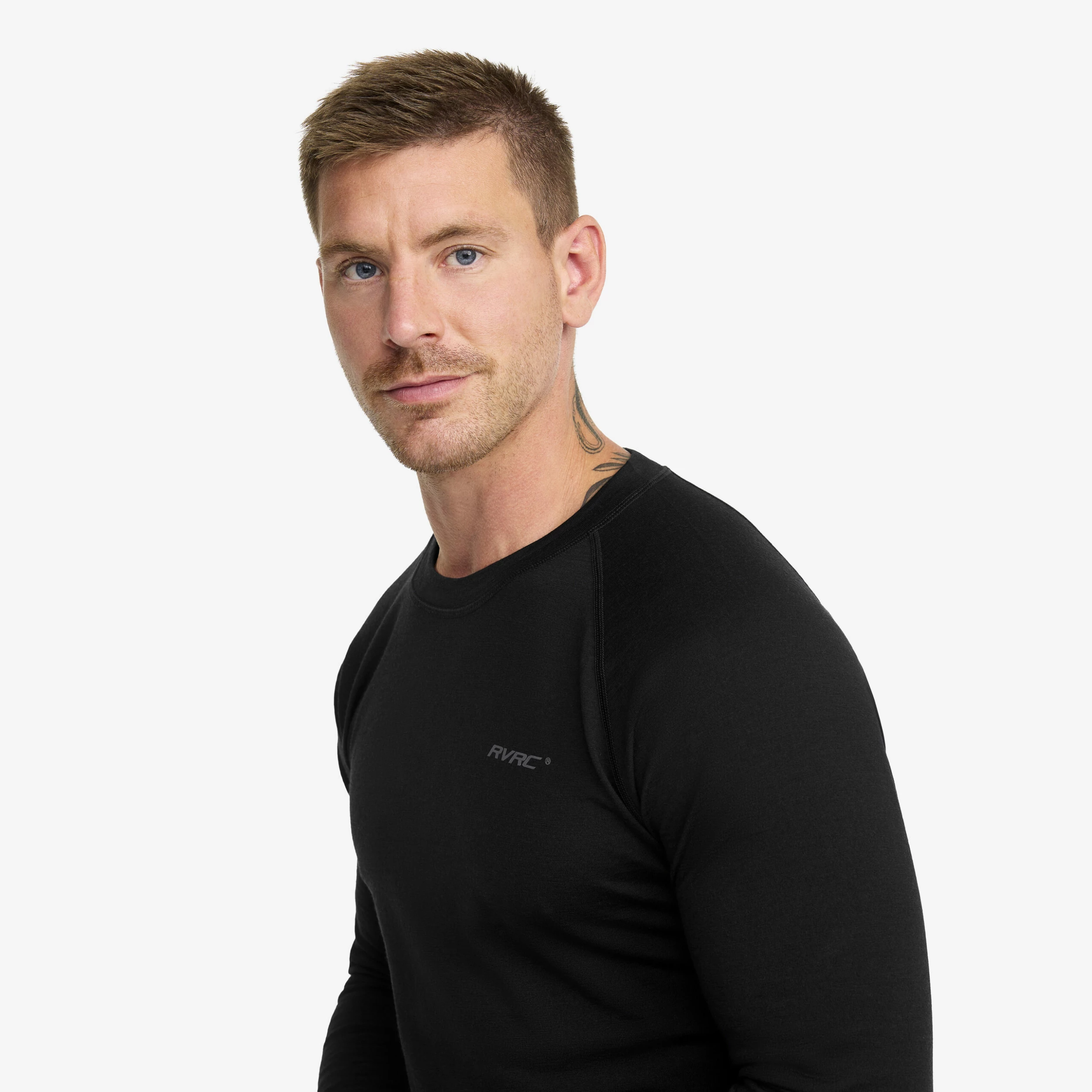 Mount Merino Long Sleeve Top Men Black - Image 4