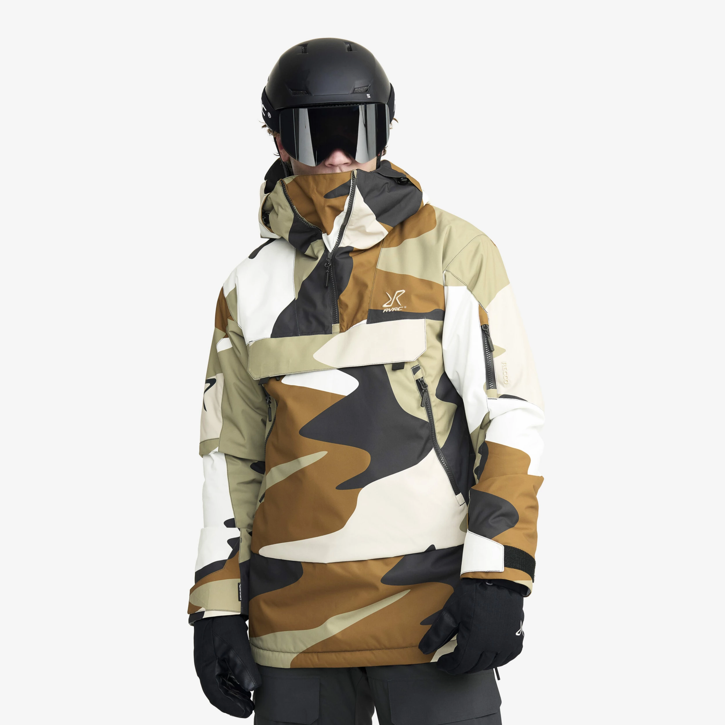 Halo 2L Insulated Ski Anorak Men Anthracite/Rubber