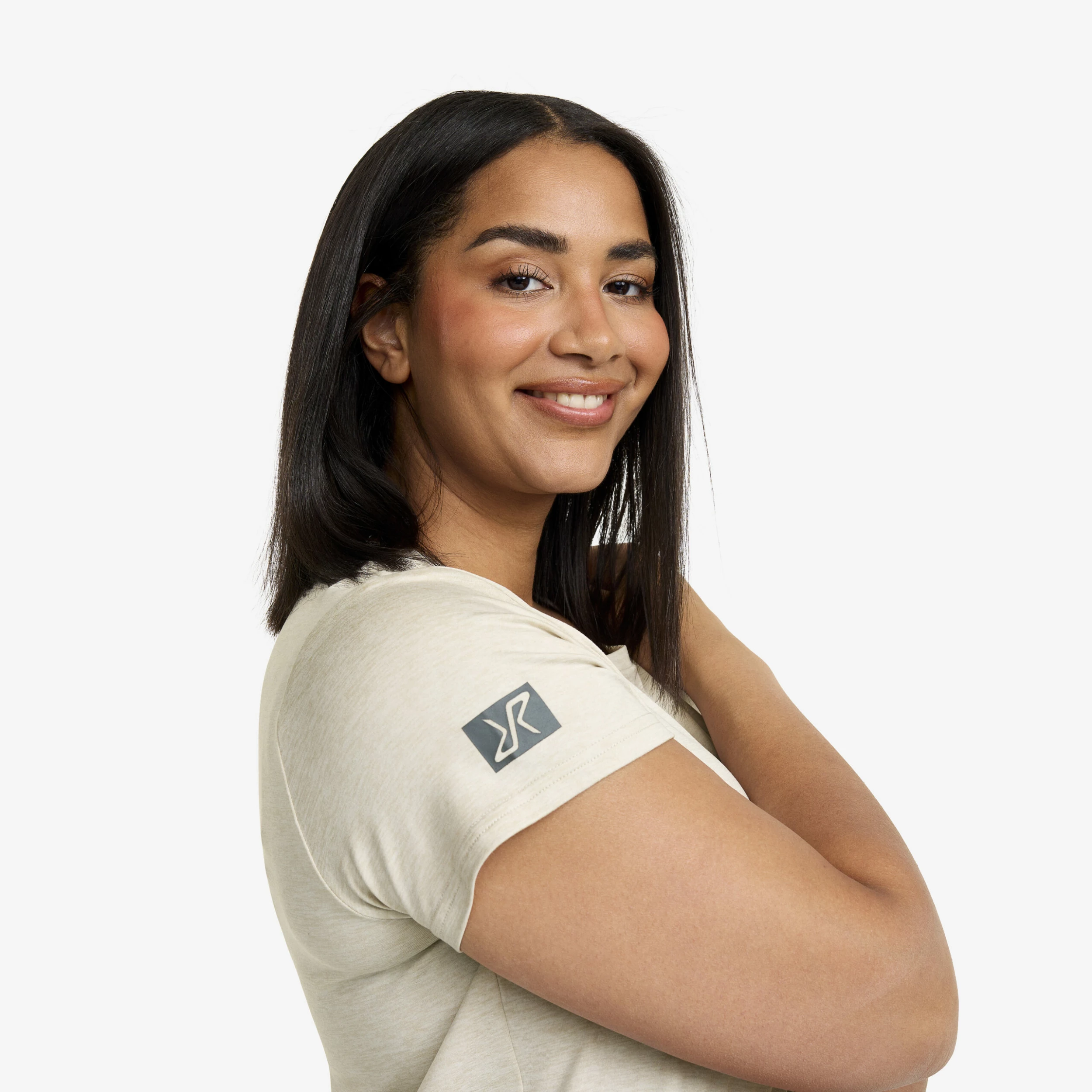 Vagabond Tee Women Tofu Melange - Image 4