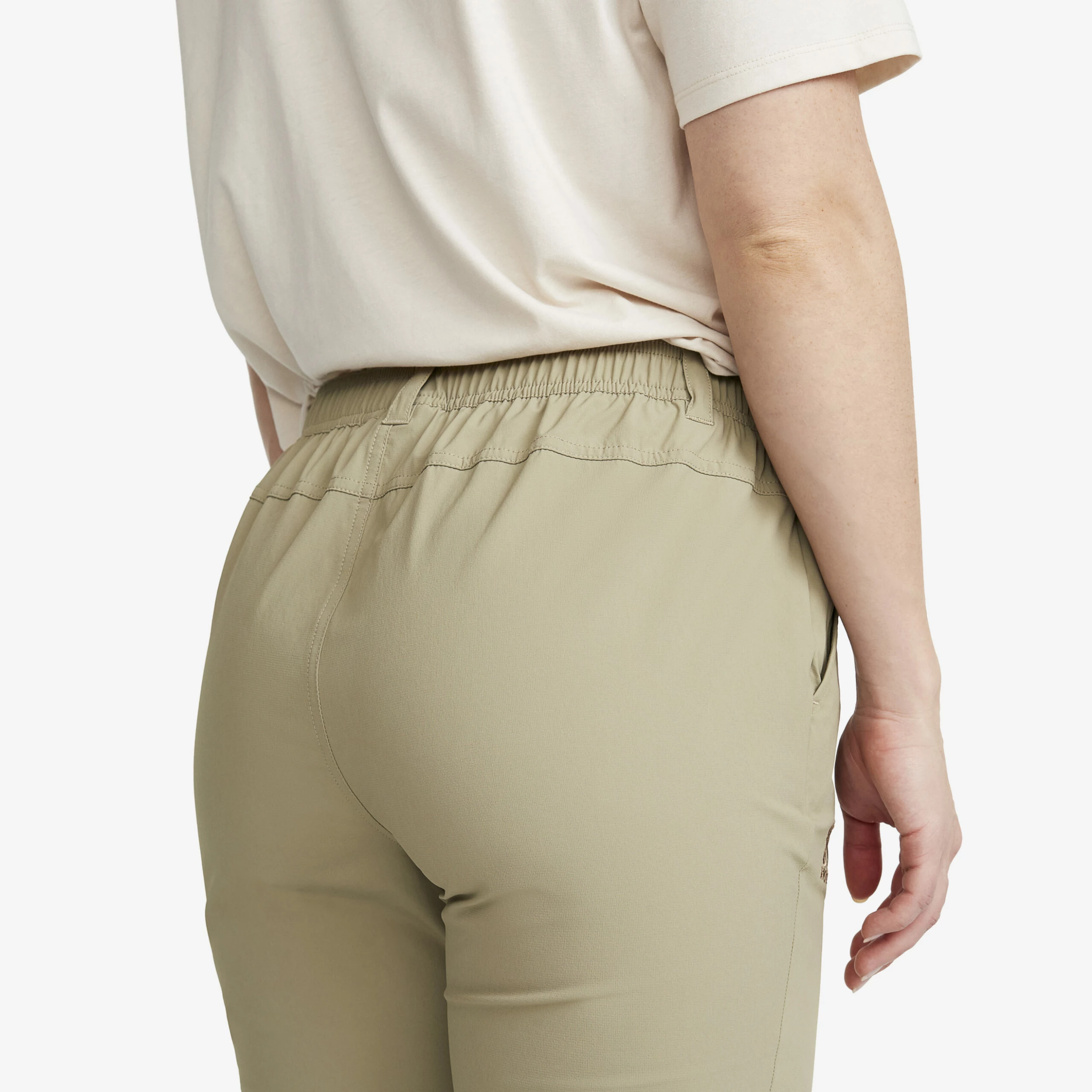 Momentum Stretch Trousers Women Khaki - Image 5