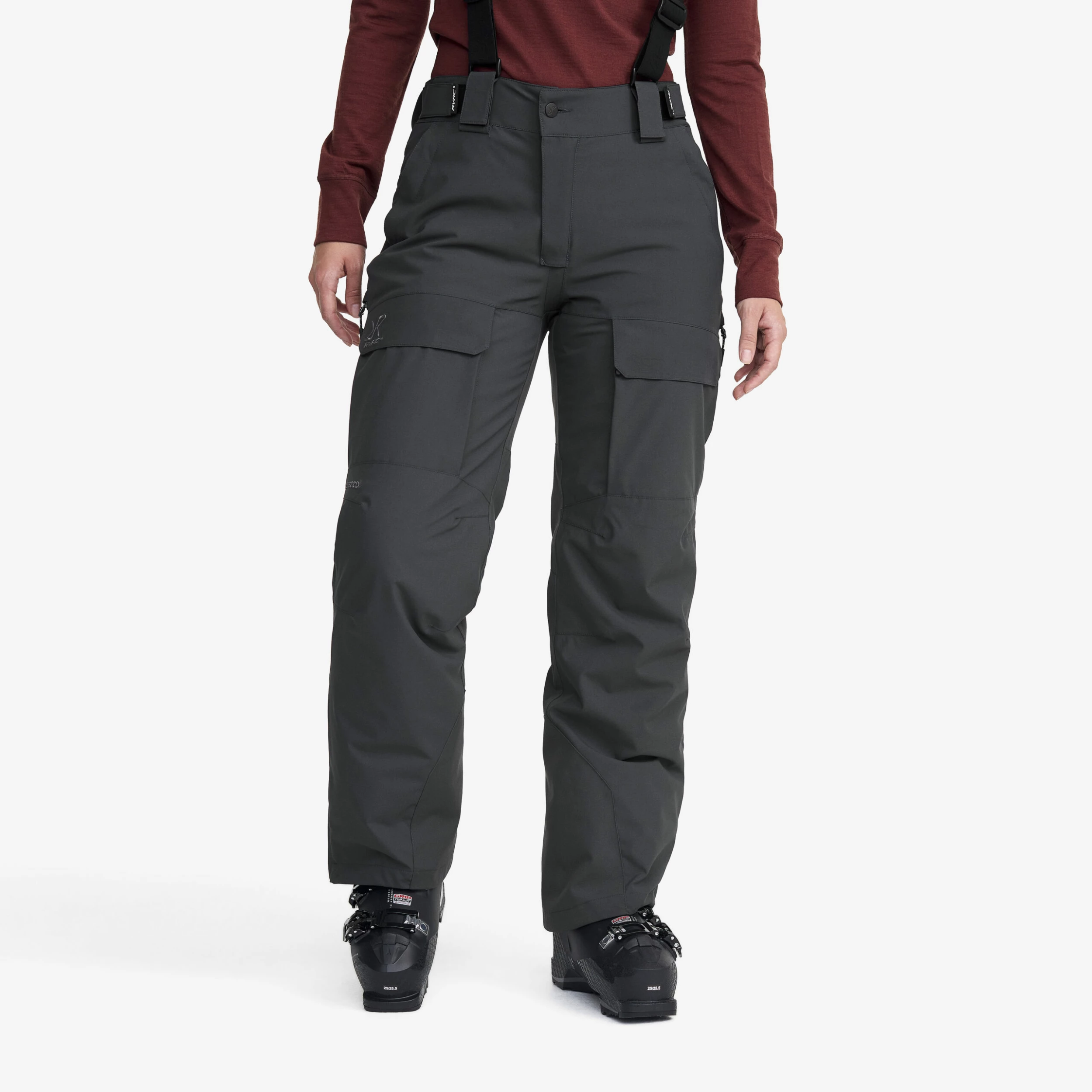 Halo 2L Insulated Ski Trousers Women Anthracite