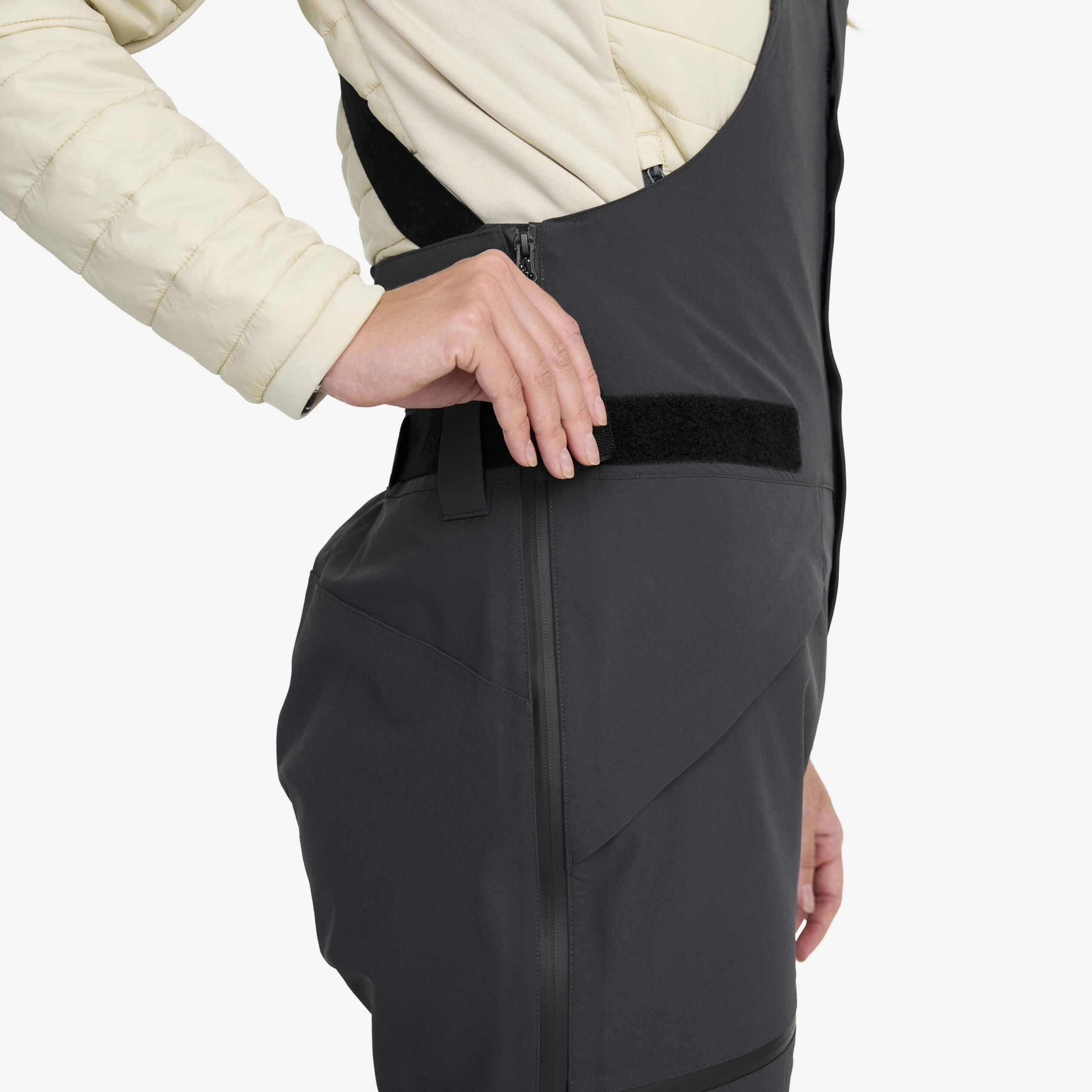 Atlas 3L Ski Bib Trousers Women Anthracite - Image 6