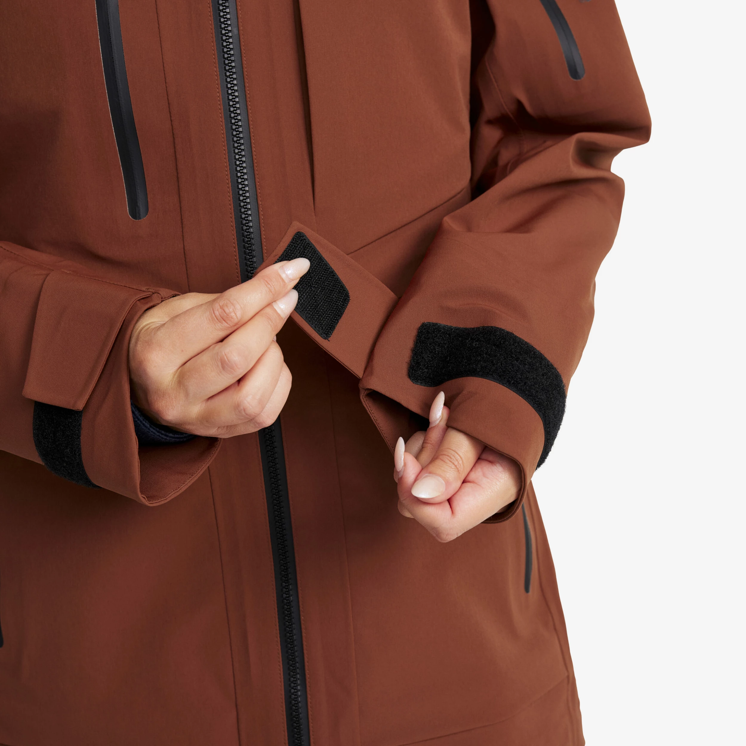 Cyclone Long 3L Jacket Women Smoked Paprika - Image 7