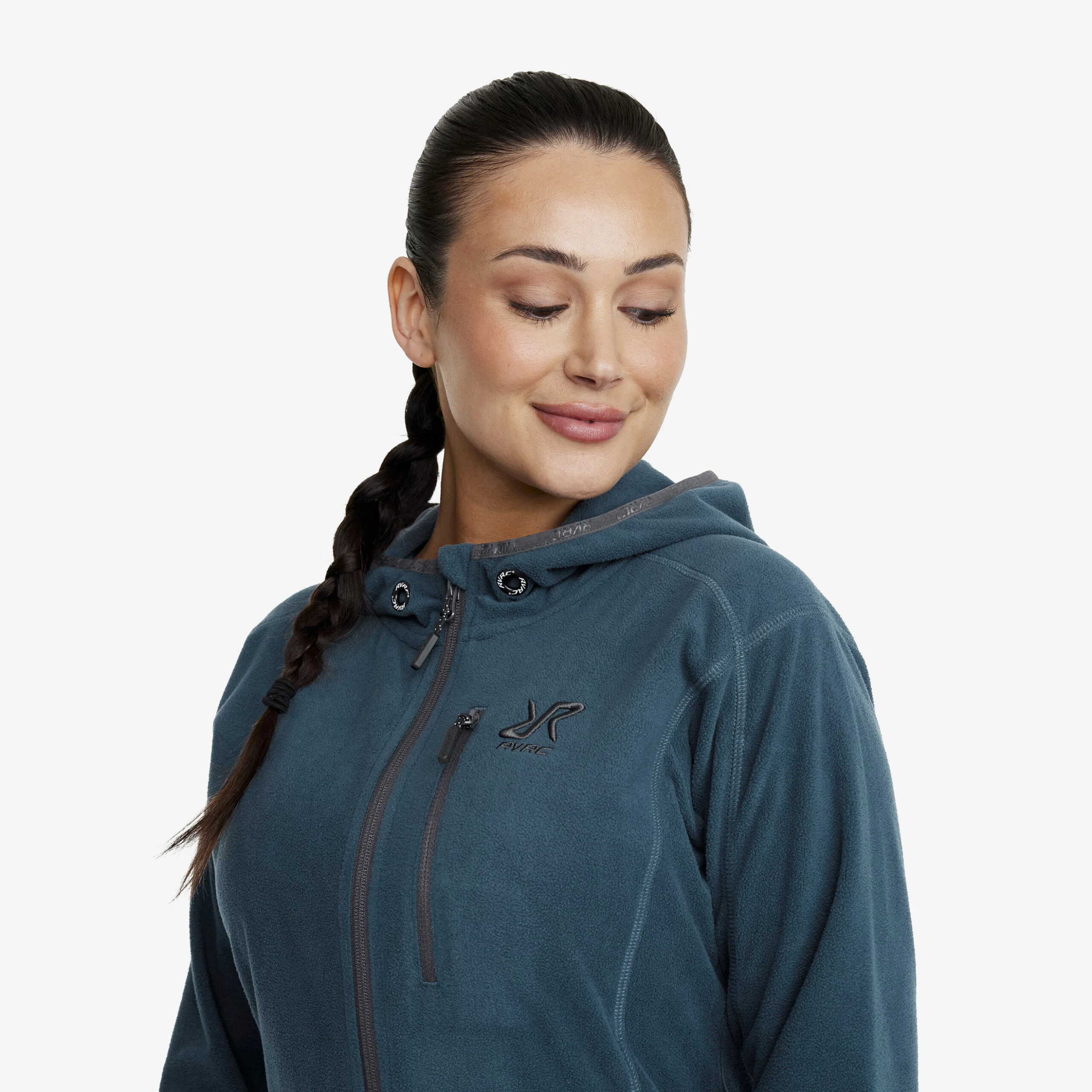 Trekker Hoodie Women Moonlit Ocean - Image 4