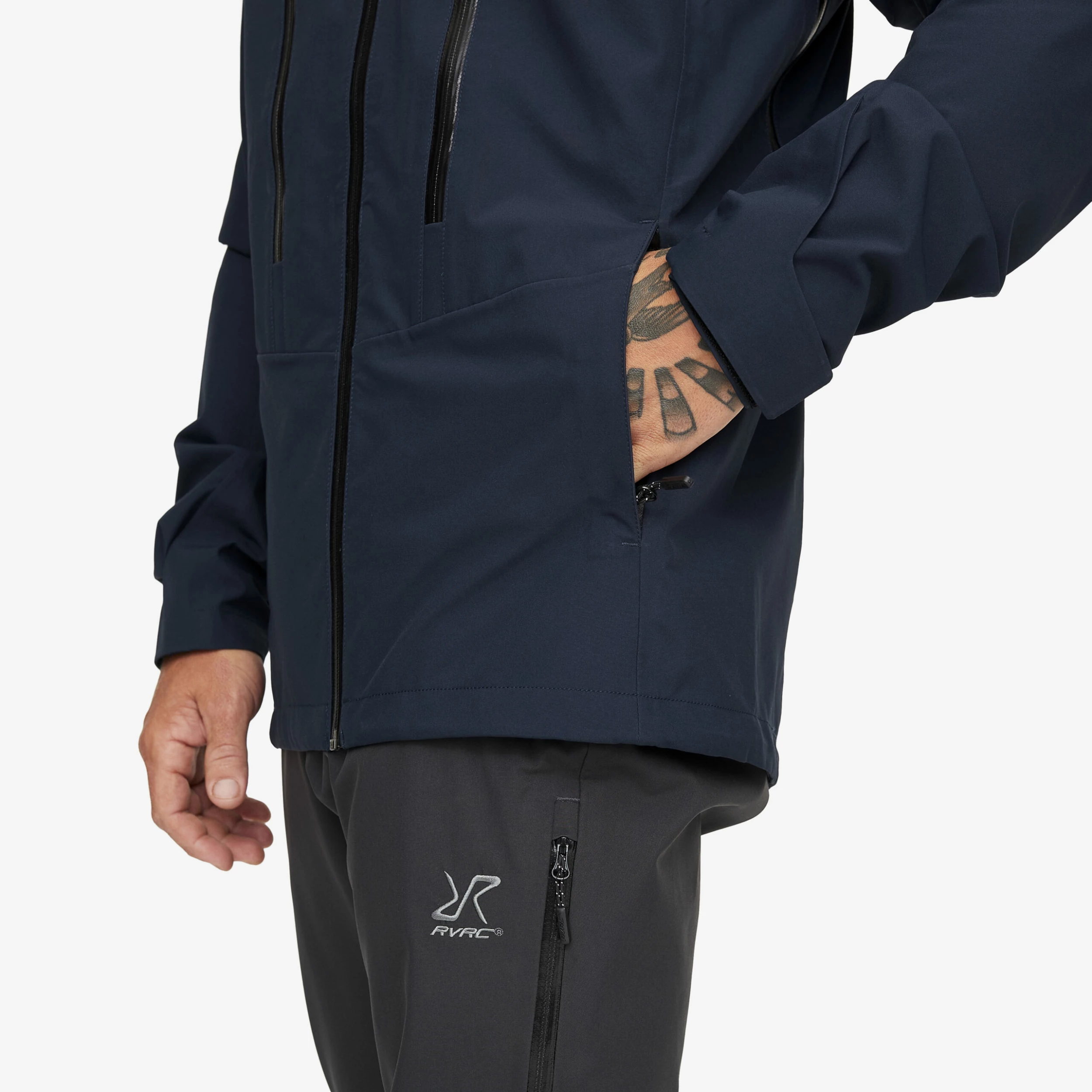 Whisper Jacket Men Navy - Image 6