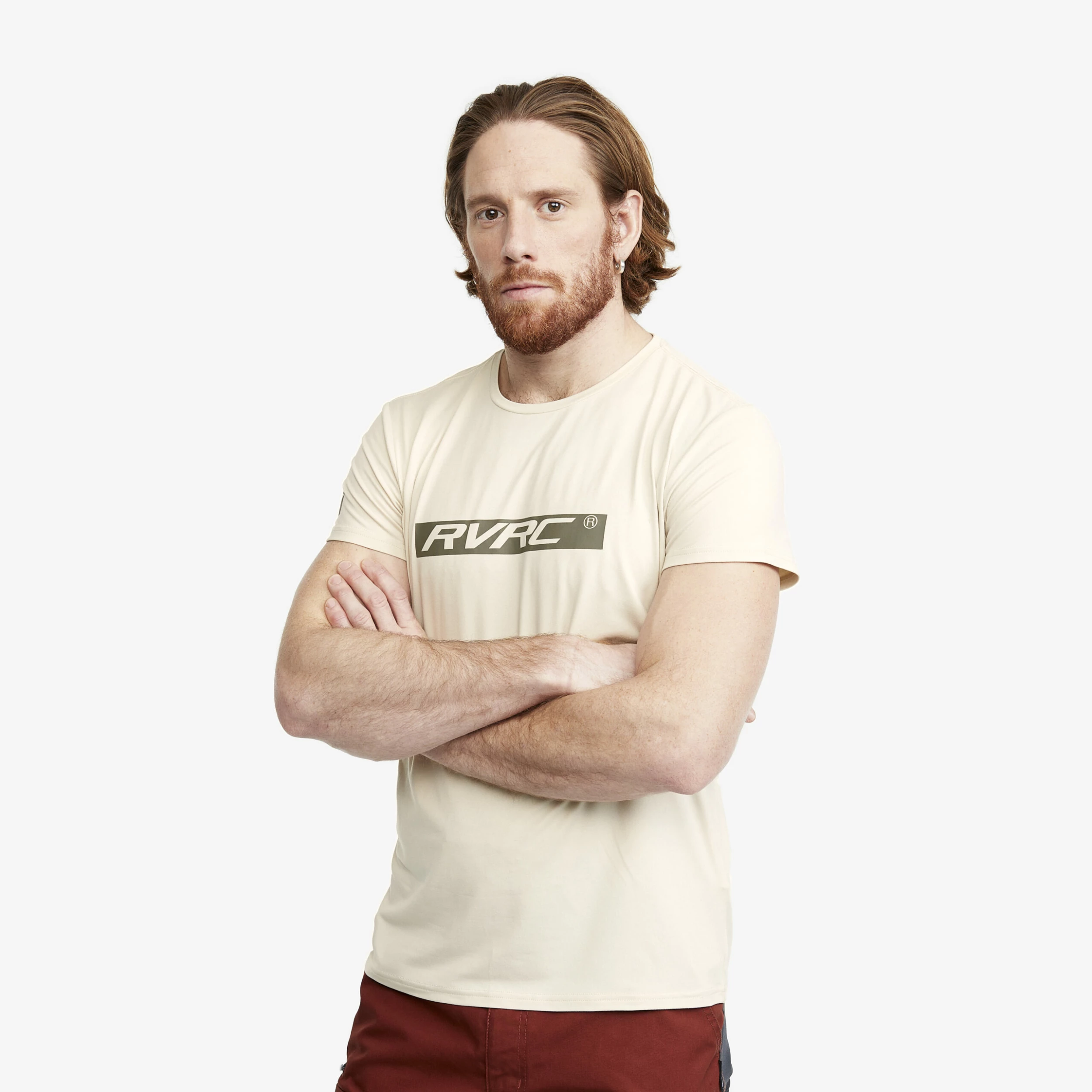 Backpacker Tee Men Rainy Day