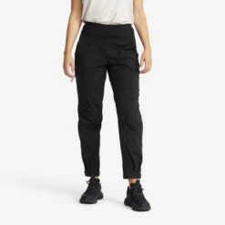 Breezy Outdoor Trousers Women Black