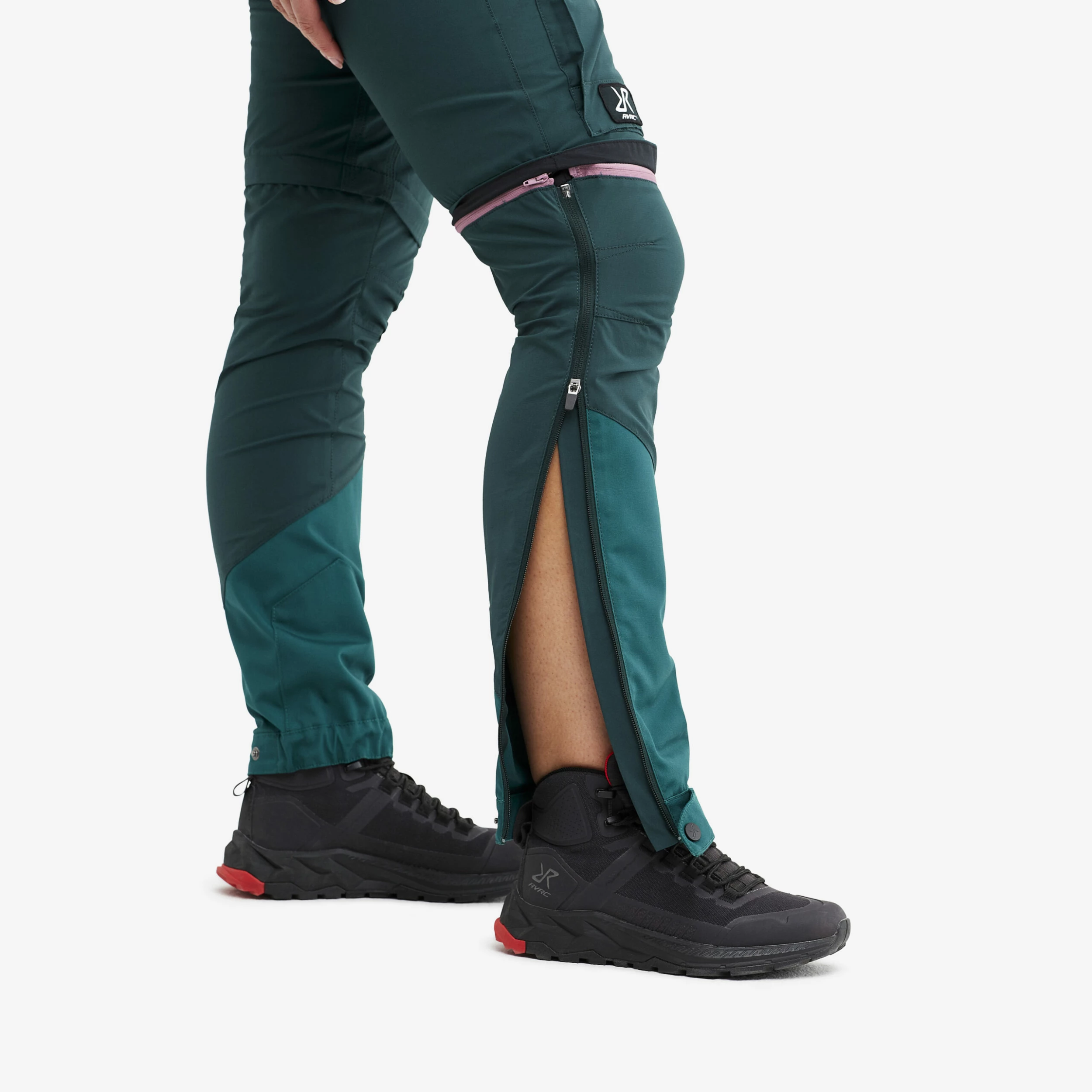 Silence T-zip Trousers Women Dark Teal - Image 6