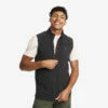 Essential Fleece Vest Men Black