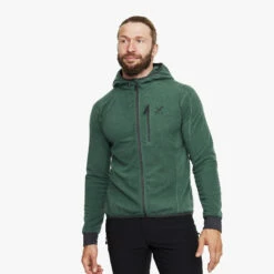 Trekker Hoodie Men Sage Green