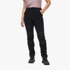 Nordwand Highwaist Stretch Trousers Women Black