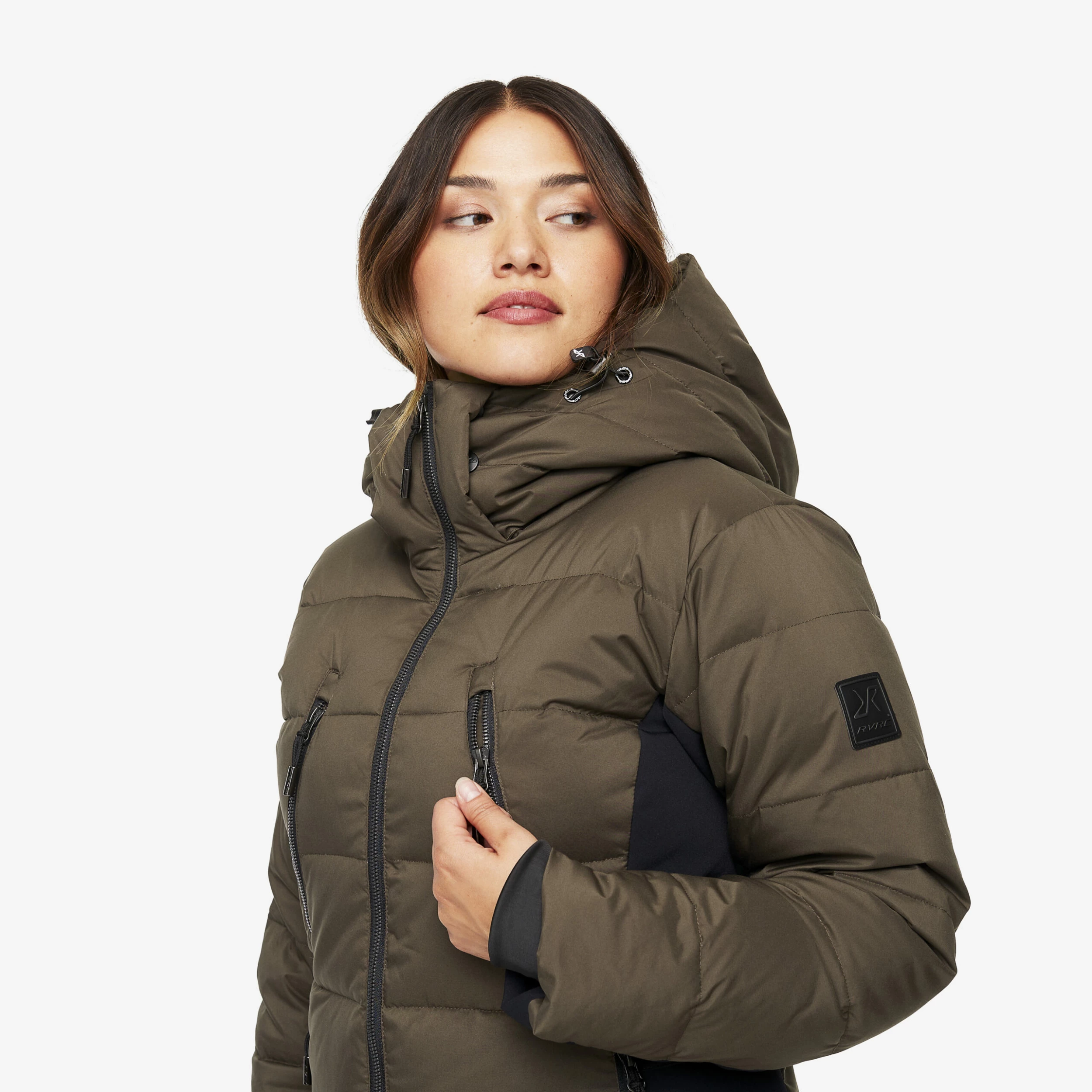 Igloo Jacket Women Mud - Image 5