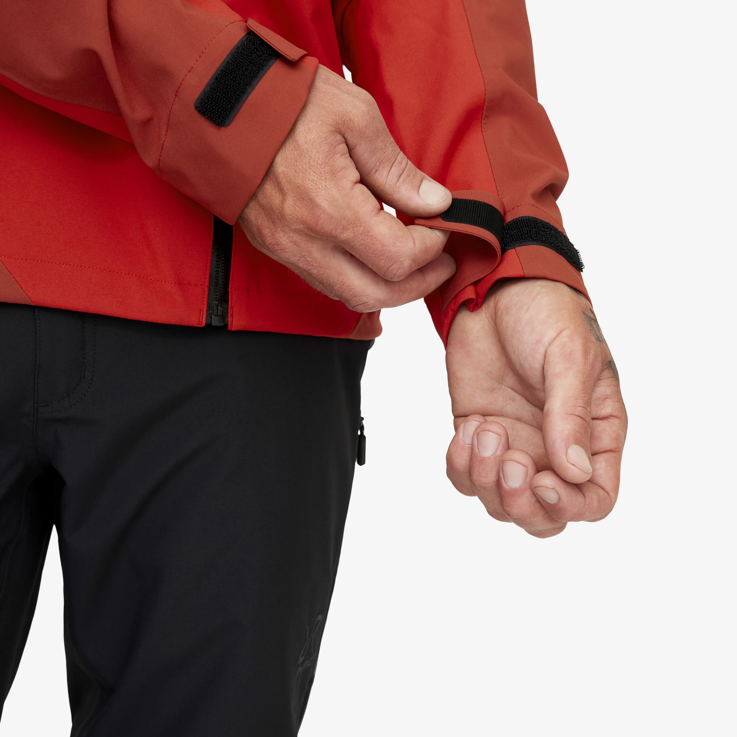 Silence Proshell Jacket Men Molten Lava - Image 6