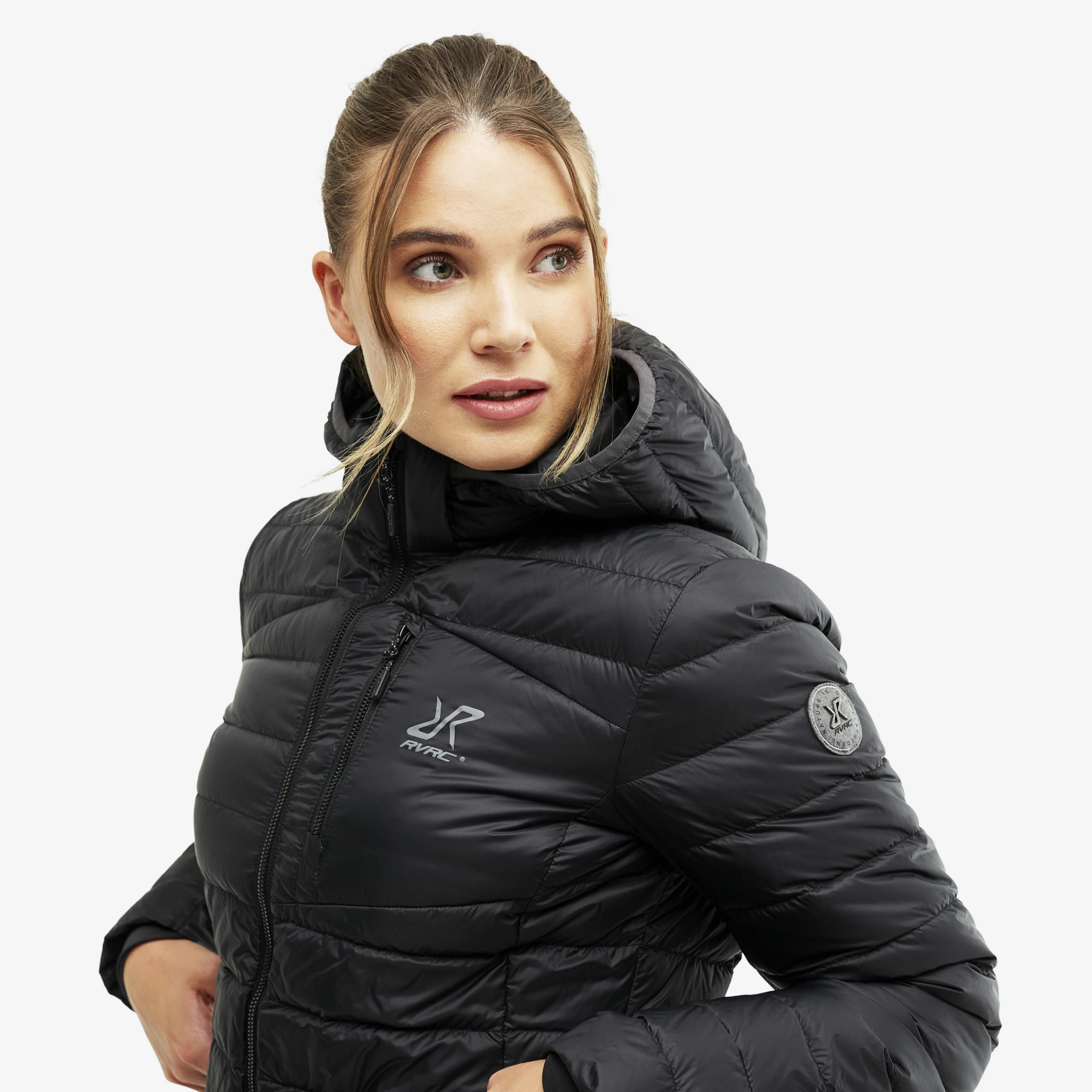 Helium Down Jacket Women Black - Image 4