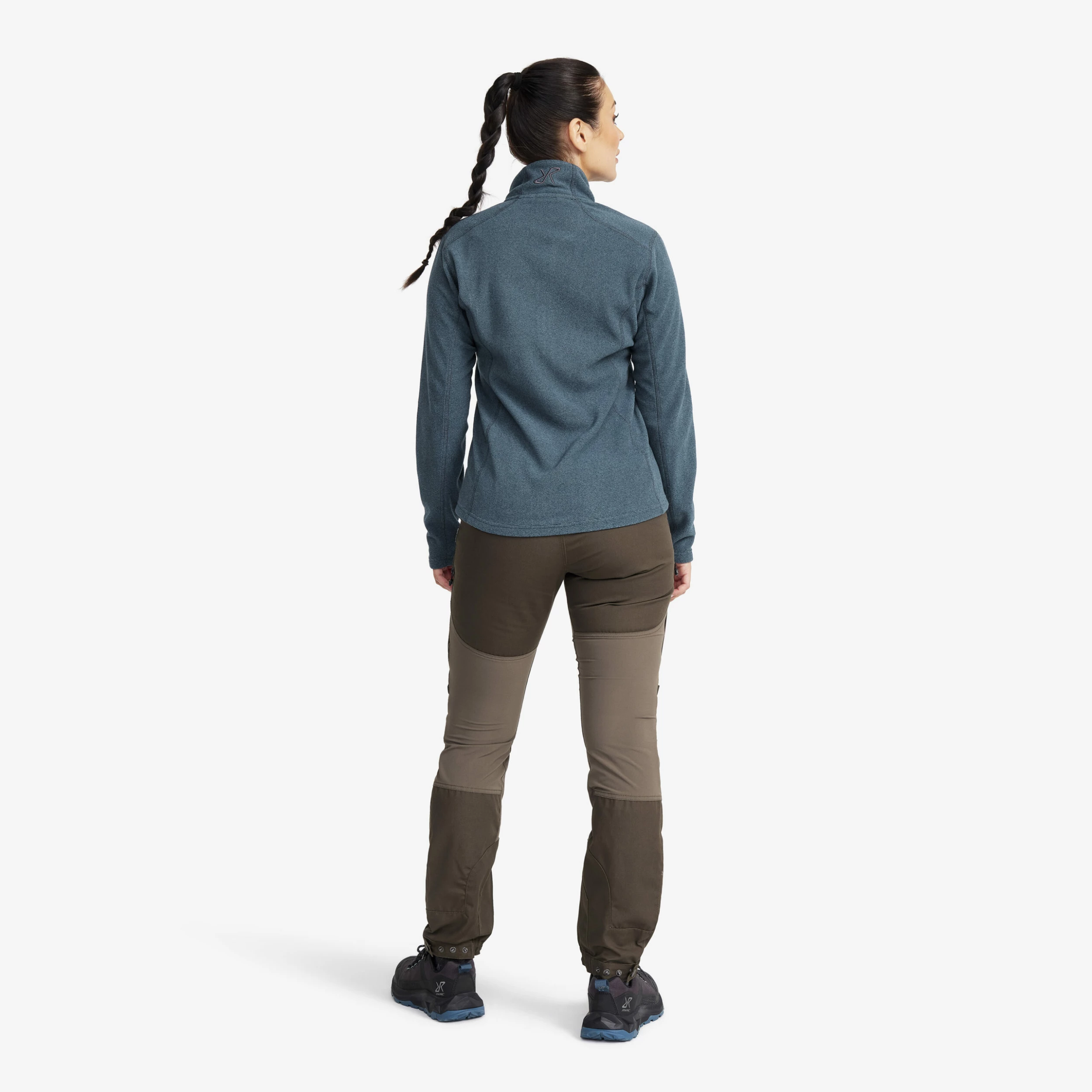 Essential Full-zip Fleece Women Moonlit Ocean - Image 3