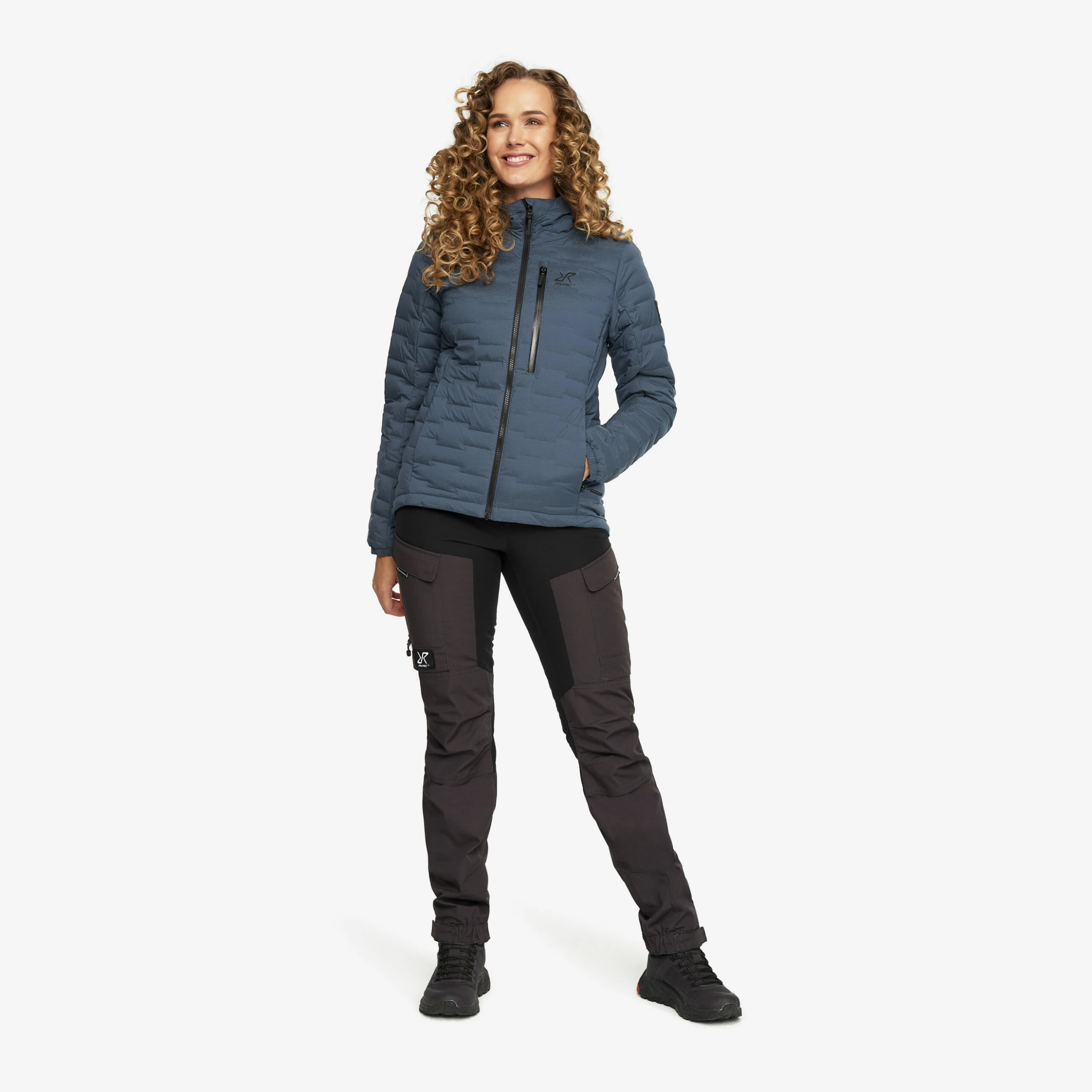 Flex Down Jacket Women Moonlit Ocean - Image 2