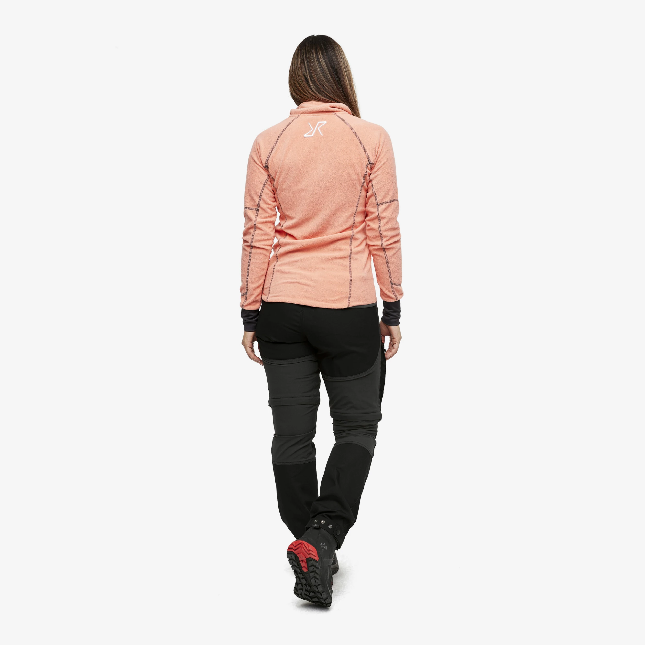 RVRC GP Pro Zip-off Trousers Women Anthracite/Burnt Coral - Image 4