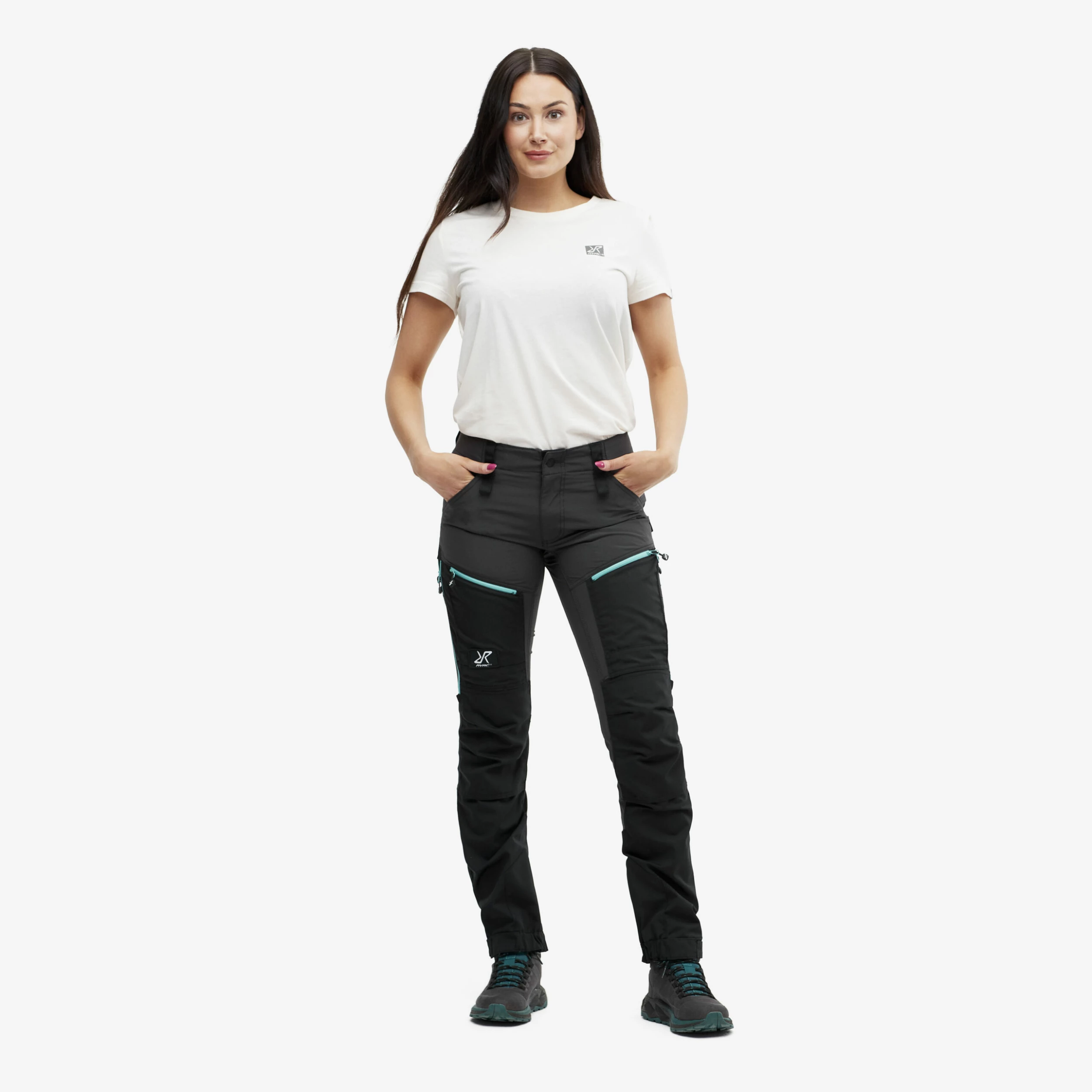 RVRC GP Pro Trousers Women Anthracite/Porcelain - Image 2