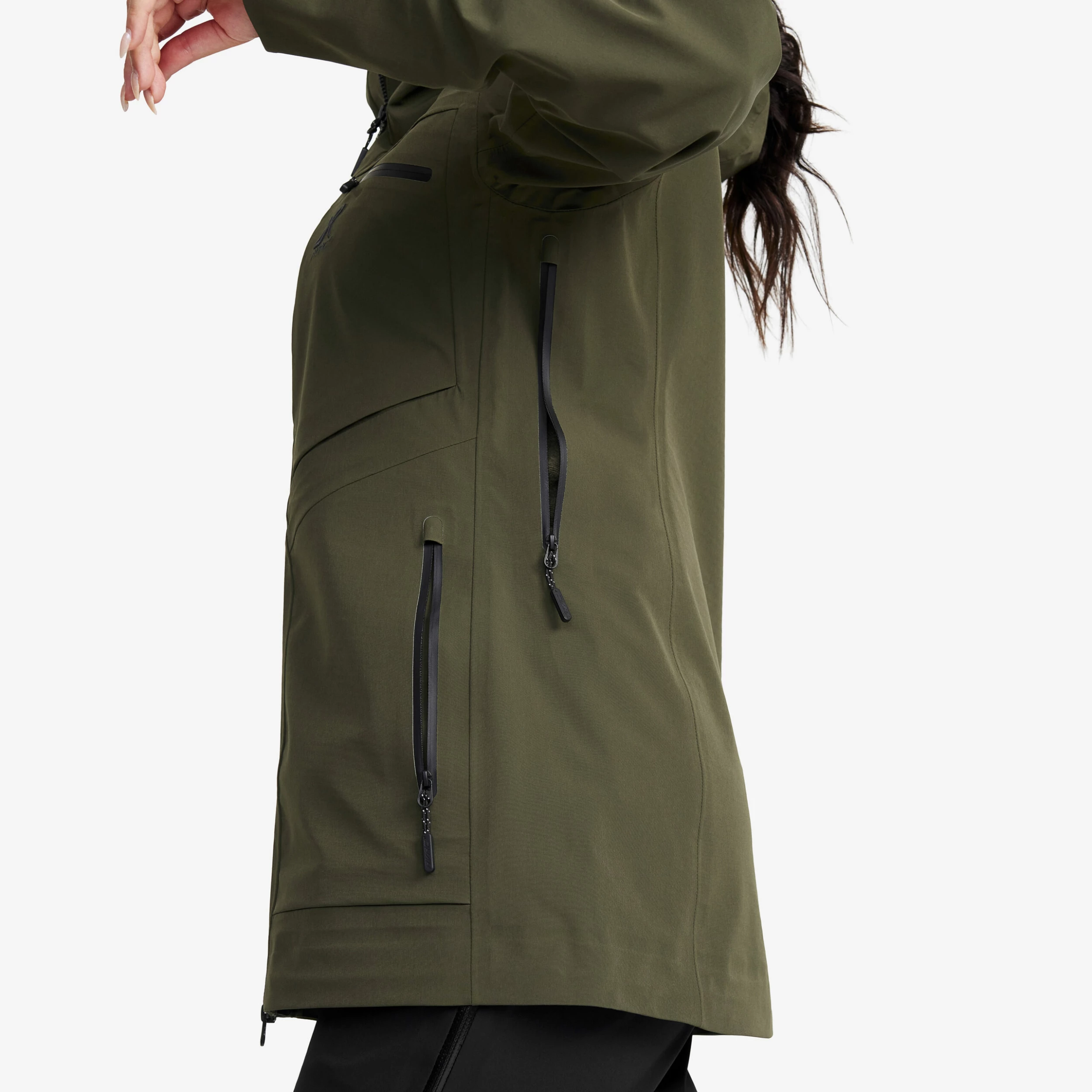 Cyclone Long 3L Jacket Women Forest Night - Image 6