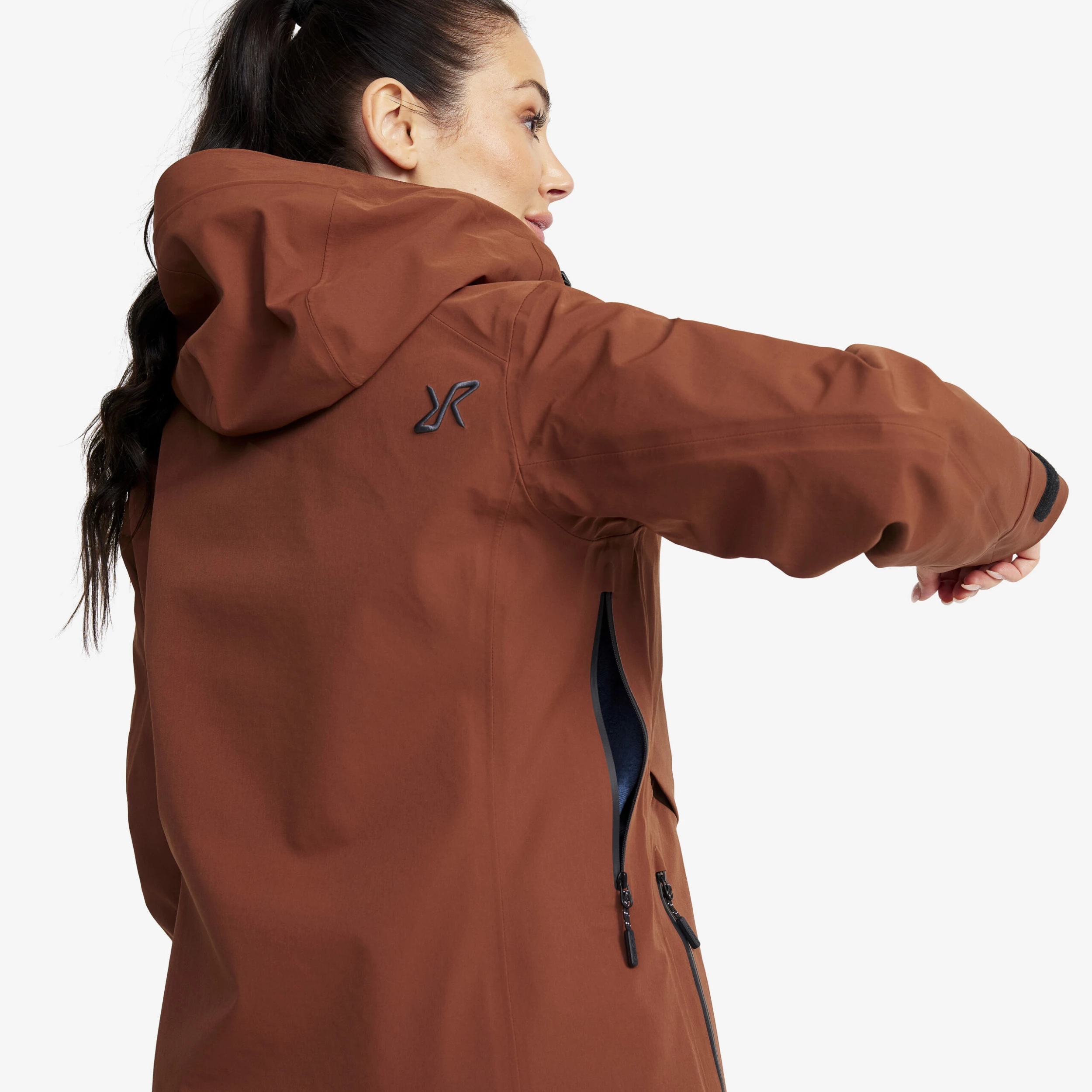 Cyclone Long 3L Jacket Women Smoked Paprika - Image 6