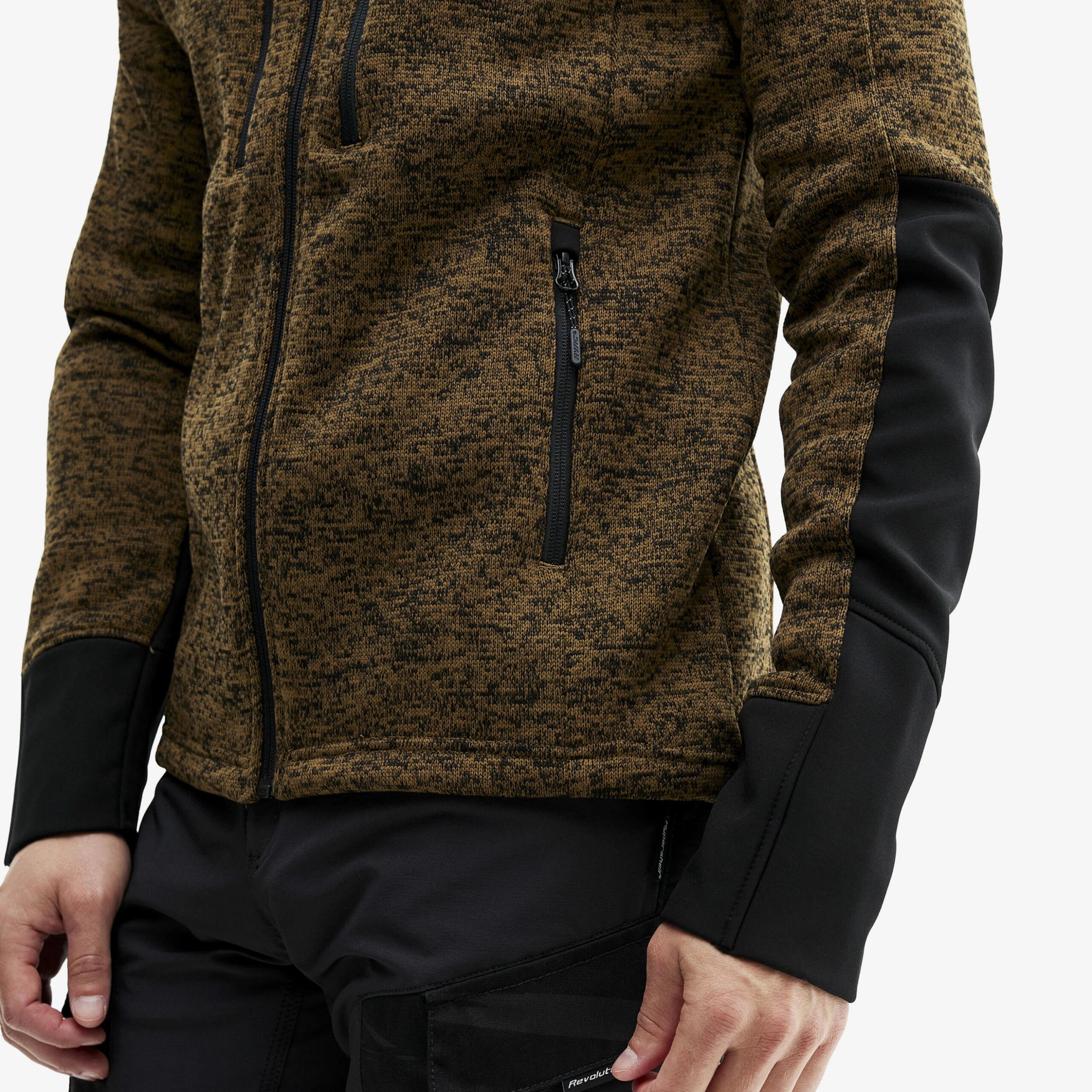 Tornado Hoodie Men Mustard - Image 5