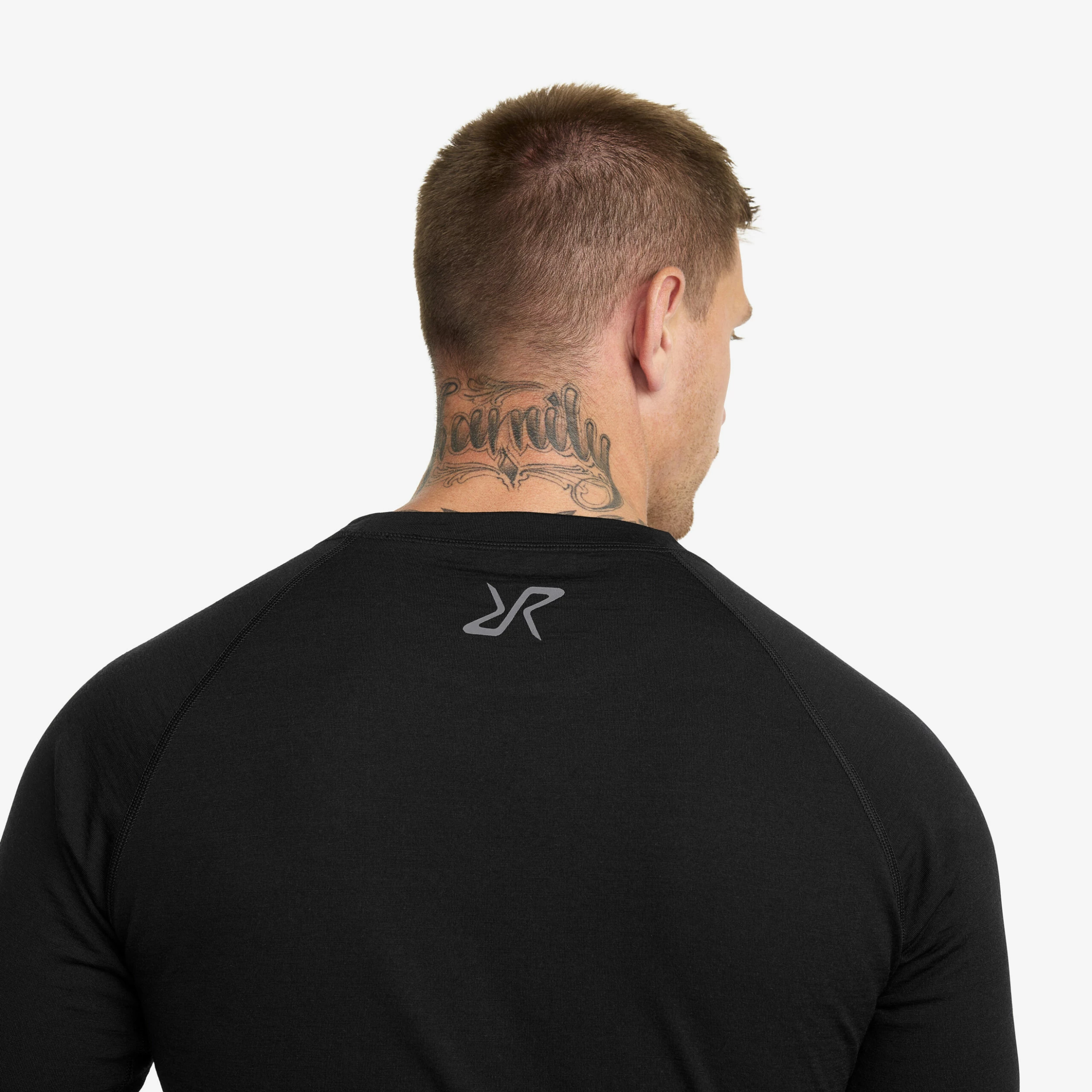 Mount Merino Long Sleeve Top Men Black - Image 5