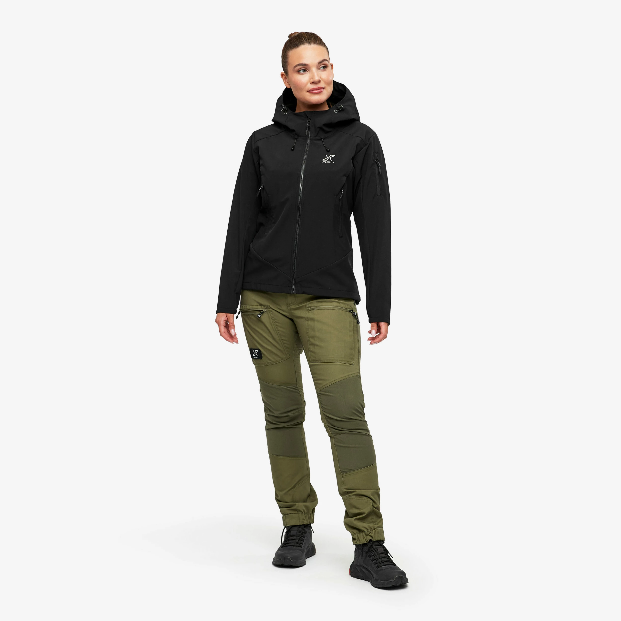 Reckon Softshell Jacket Women Black - Image 2