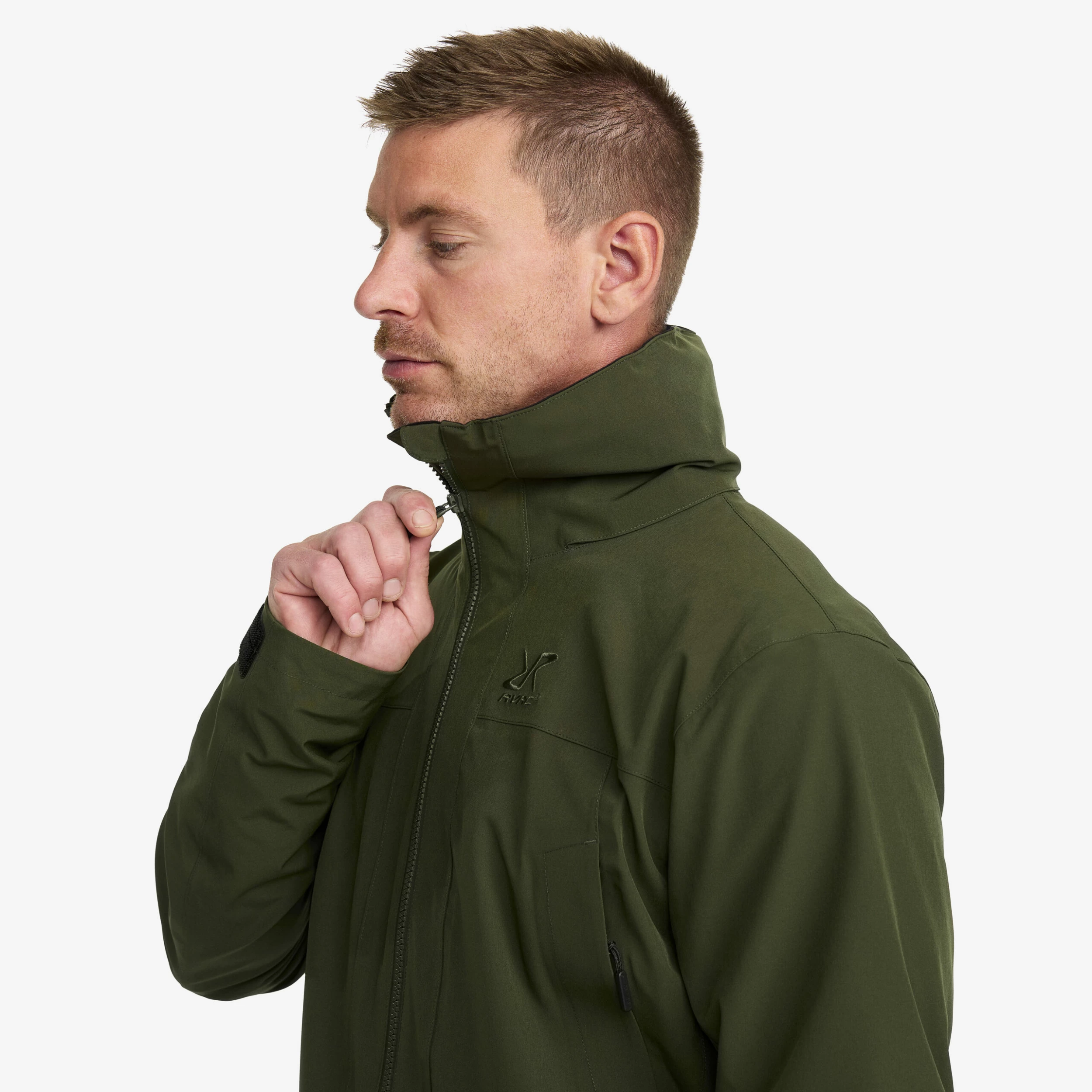 Nevis 2l Parka Men Forest Green - Image 5