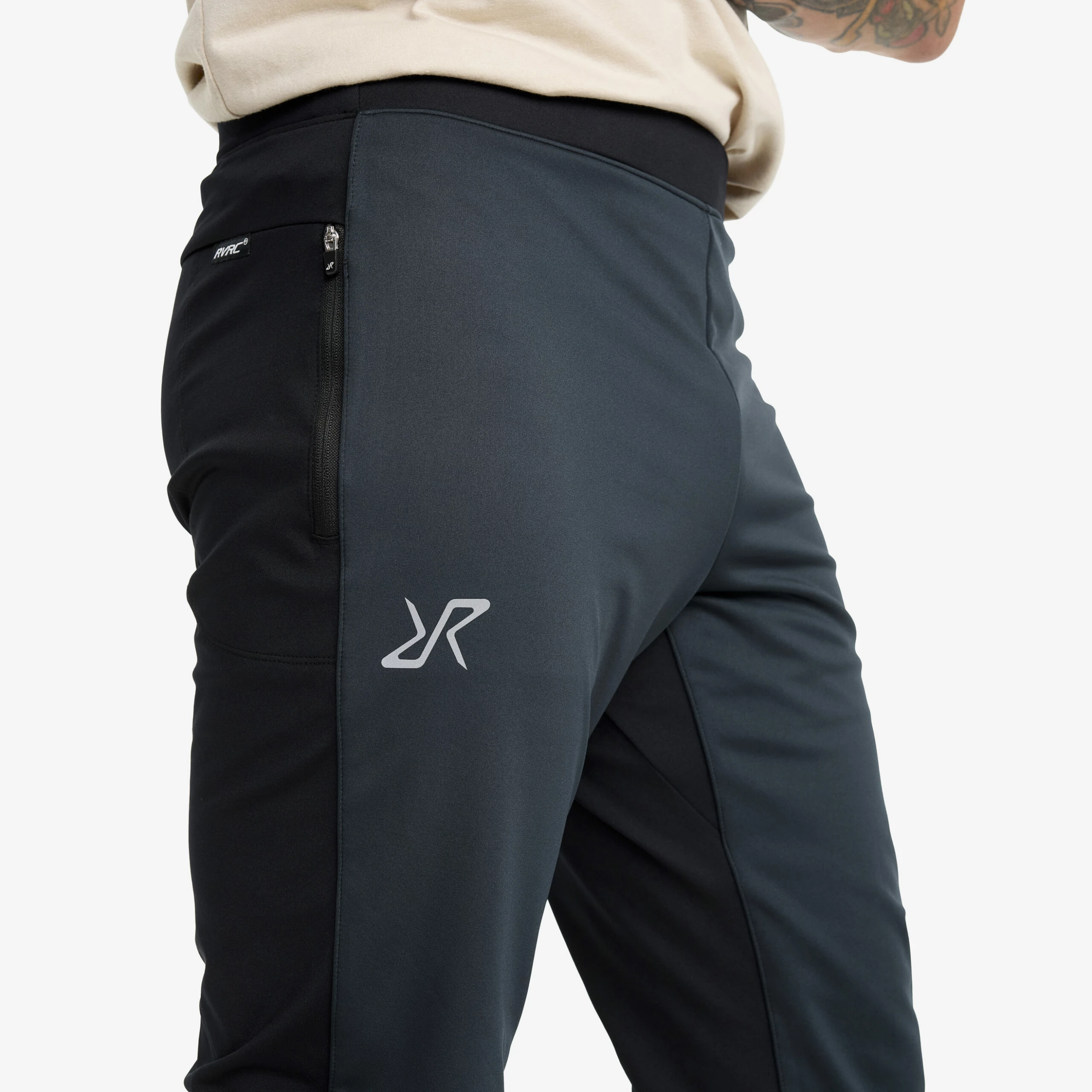 Pace Wind Leggings Men Blueberry - Image 4