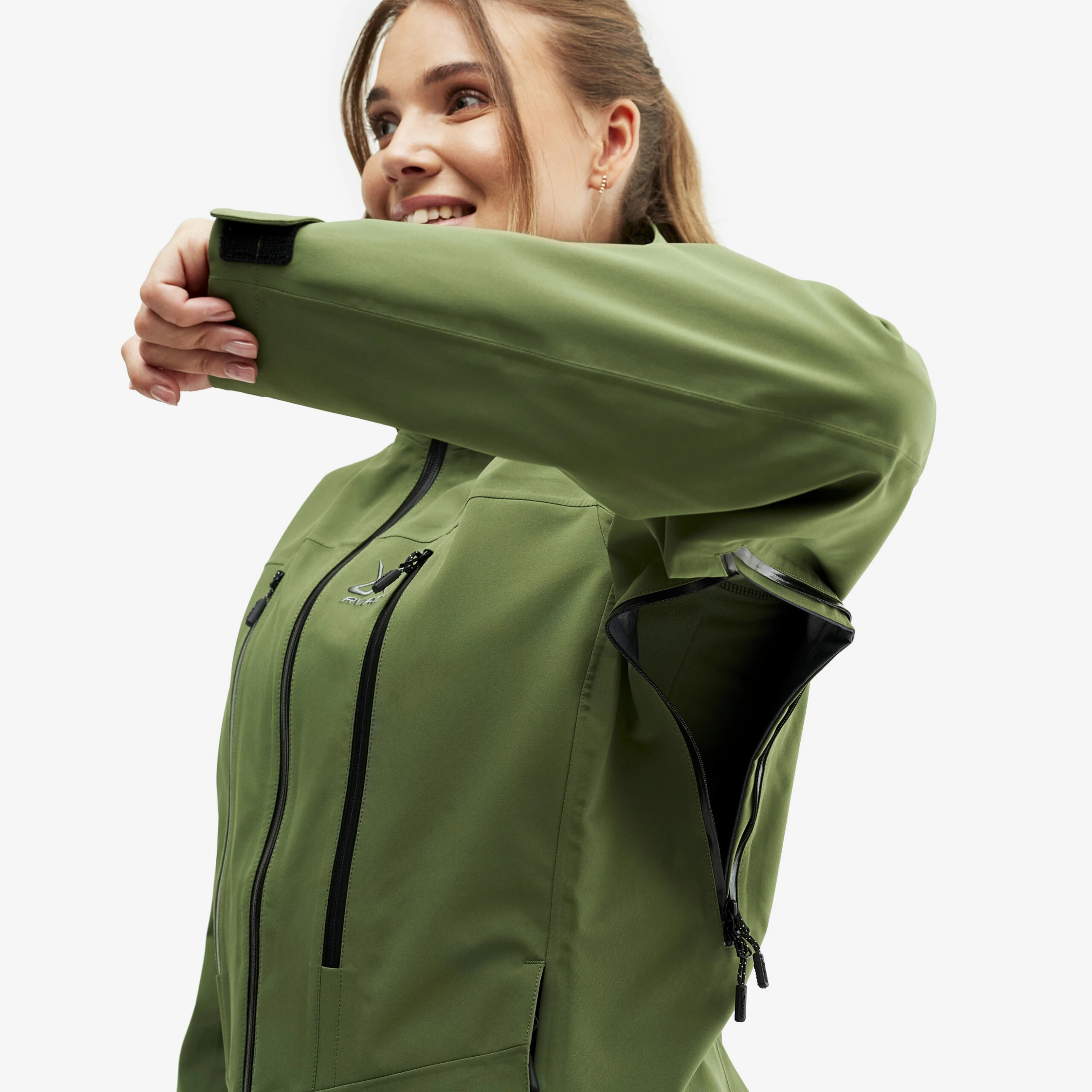 Whisper Jacket Women Bronze Green - Image 5